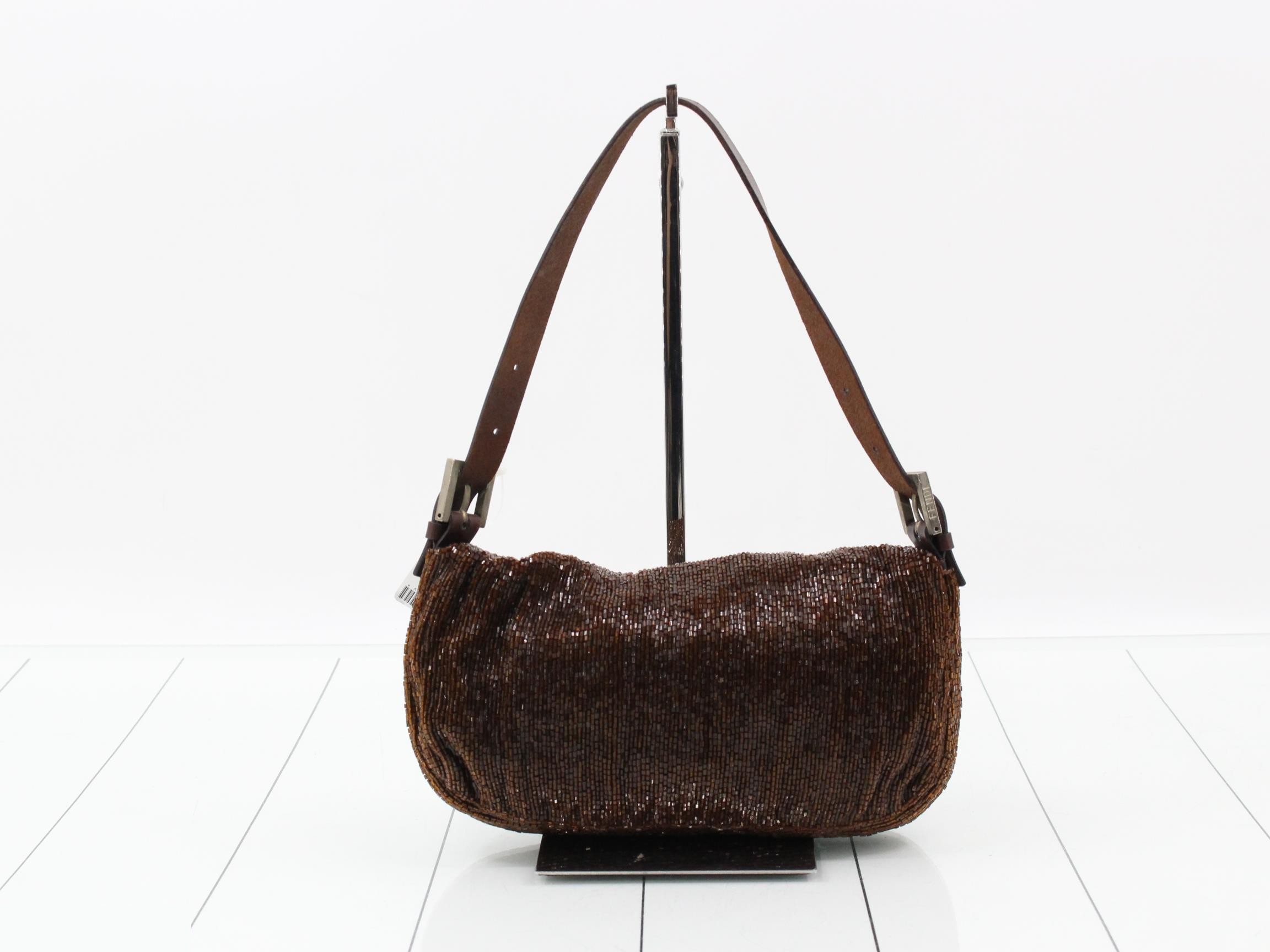 Mamma Bucket Handbag with Beads — view 2