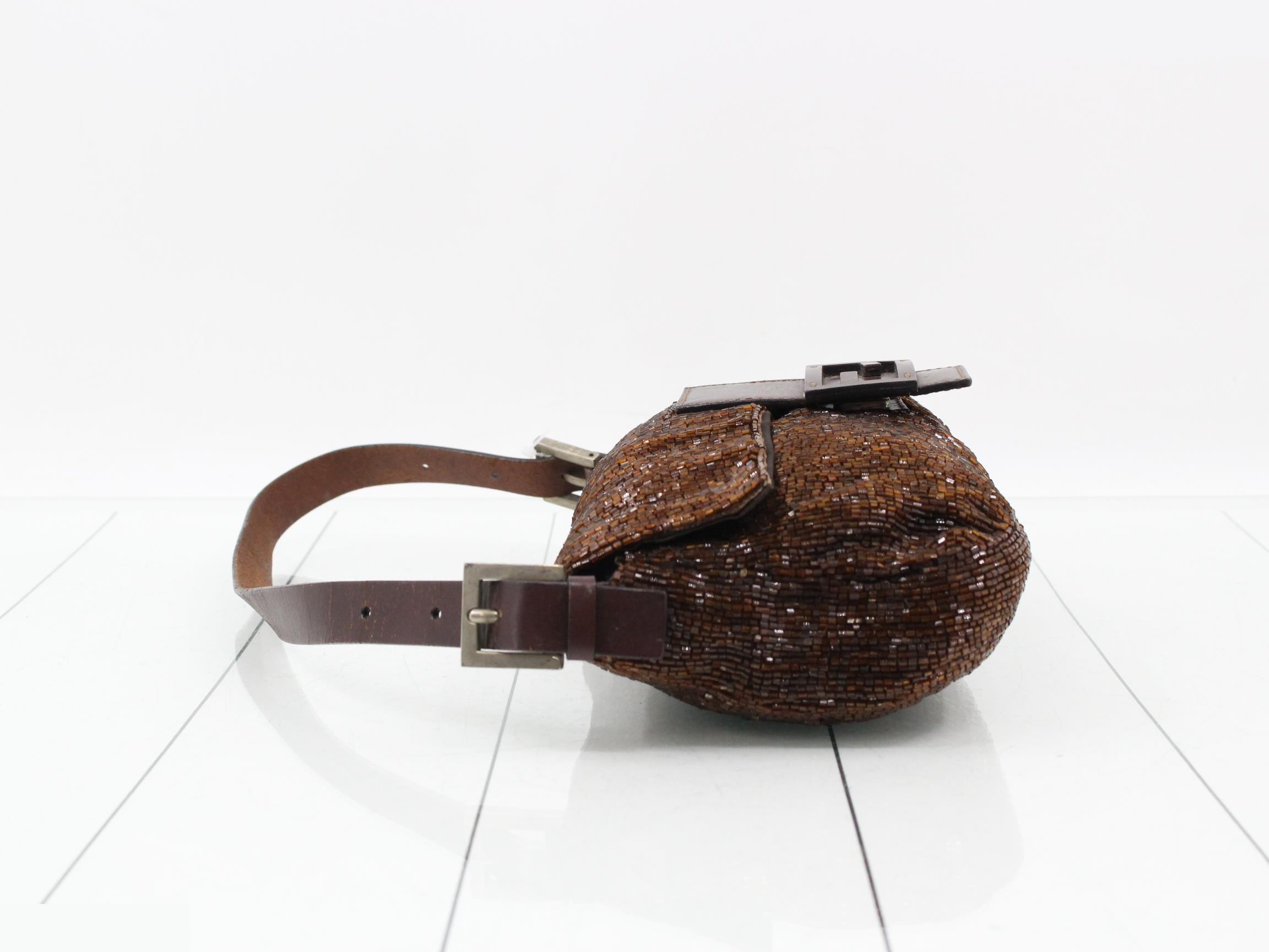 Mamma Bucket Handbag with Beads — view 4