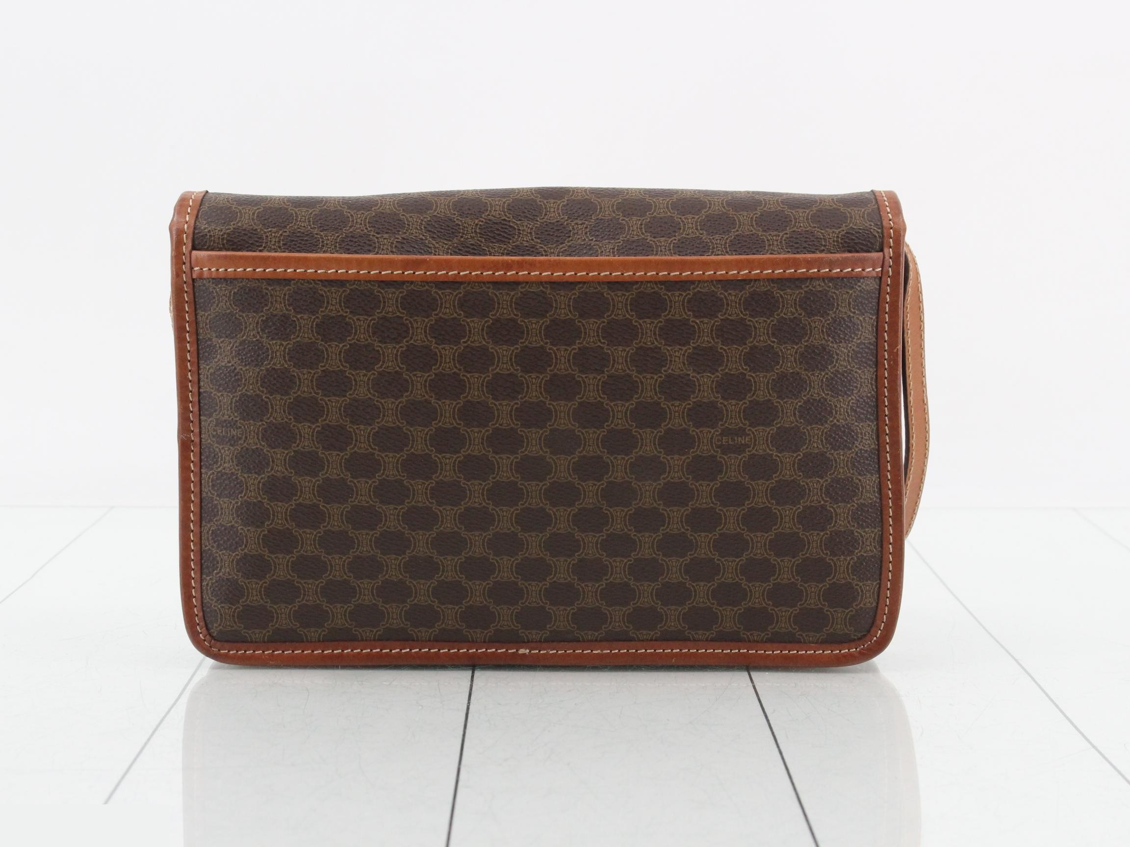 Circle Logo Macadam Flap Shoulder Bag — view 2