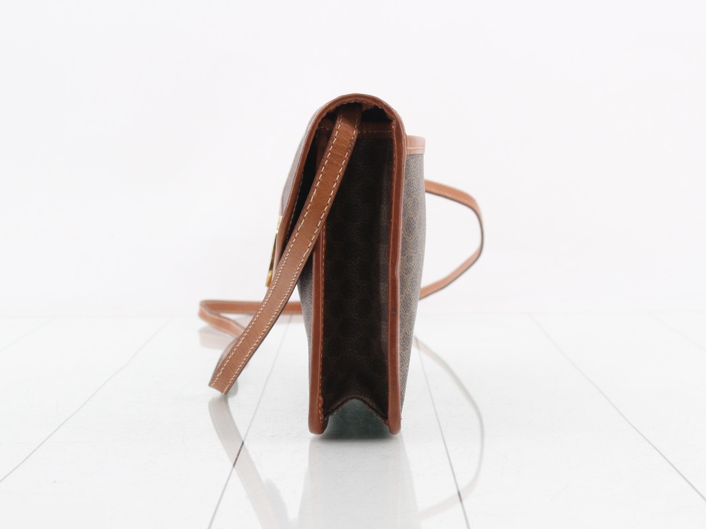 Circle Logo Macadam Flap Shoulder Bag — view 3