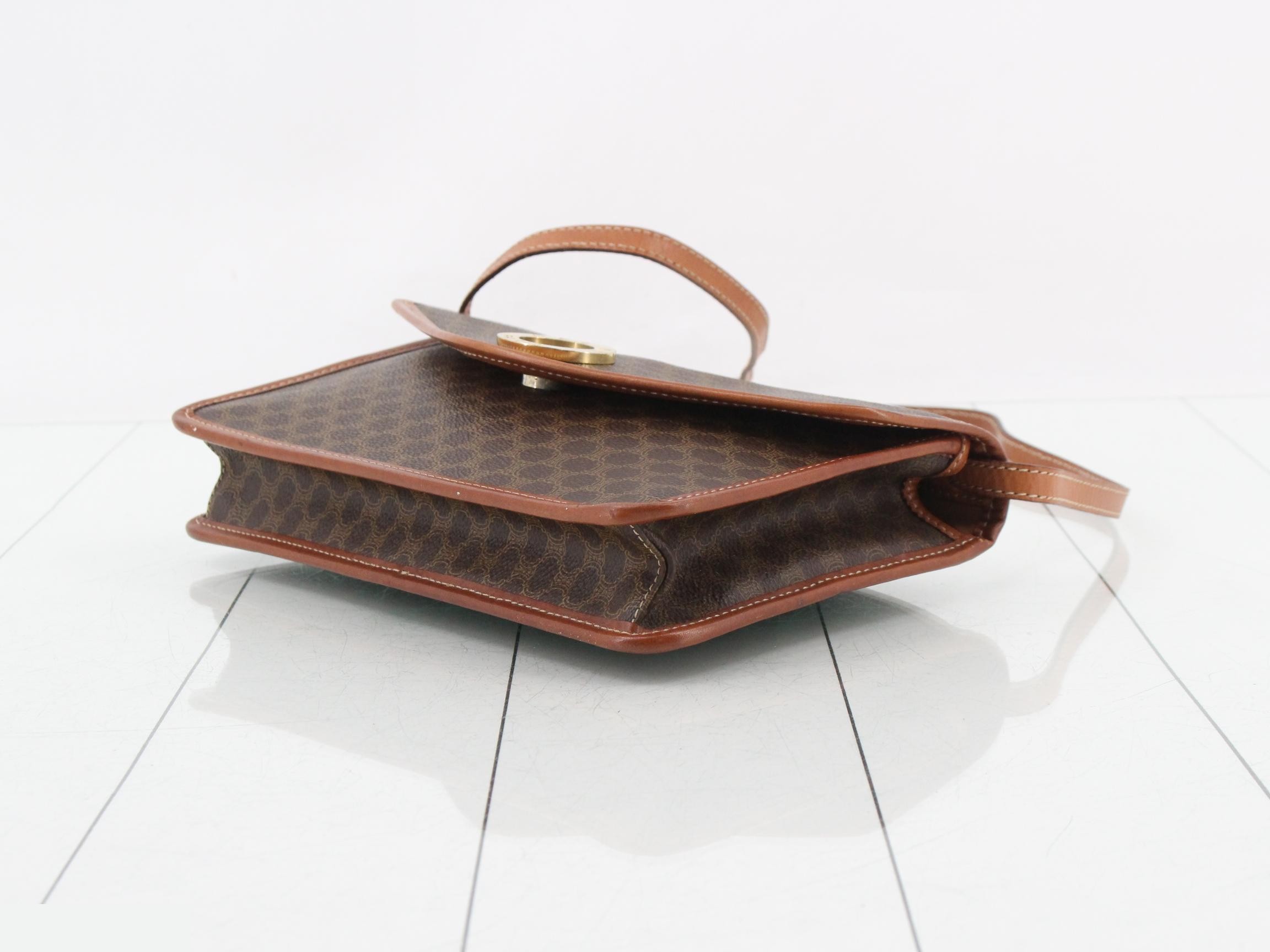 Circle Logo Macadam Flap Shoulder Bag — view 6