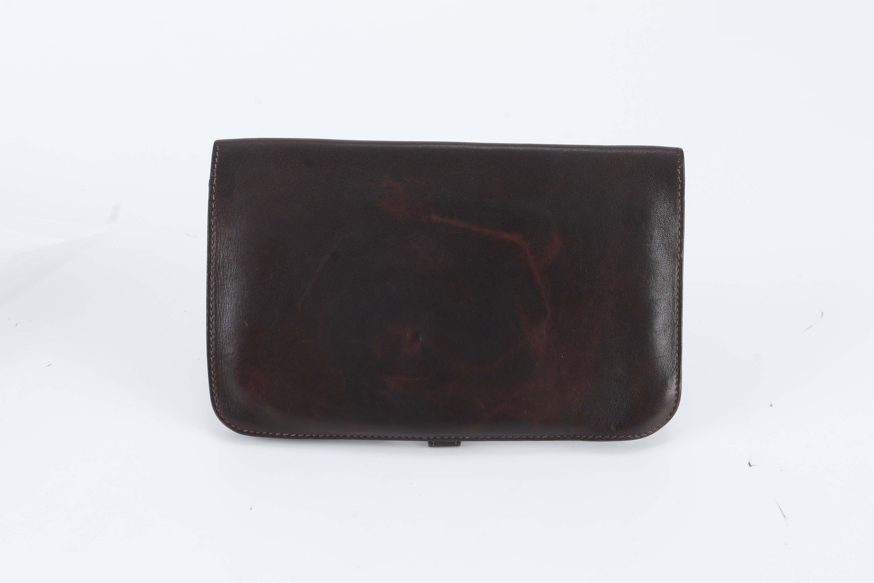 D Stamped Dogon GM Leather Long Wallet Bi-fold Wallet — view 2