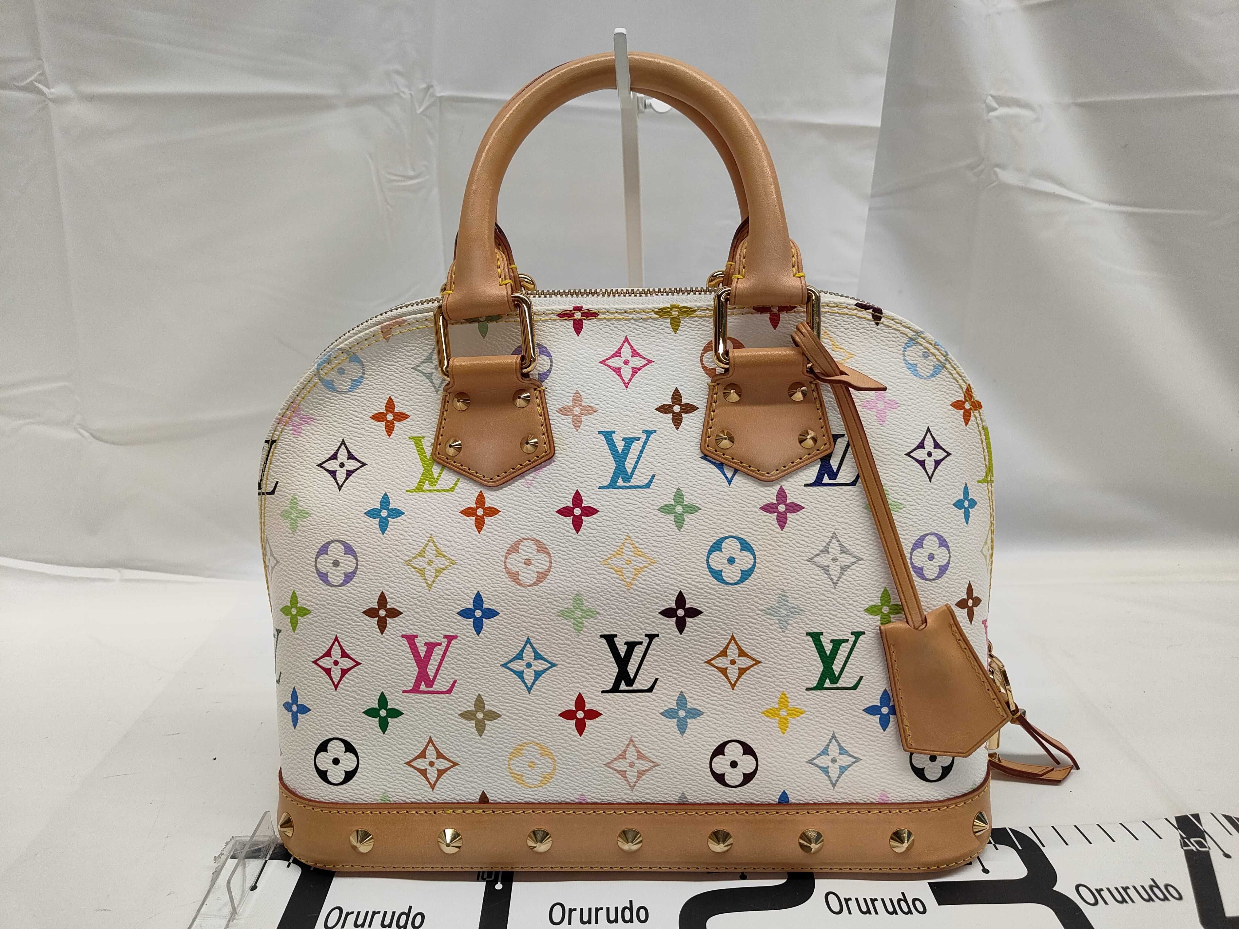 White Tricolor Shell Bag Handbag — view 2