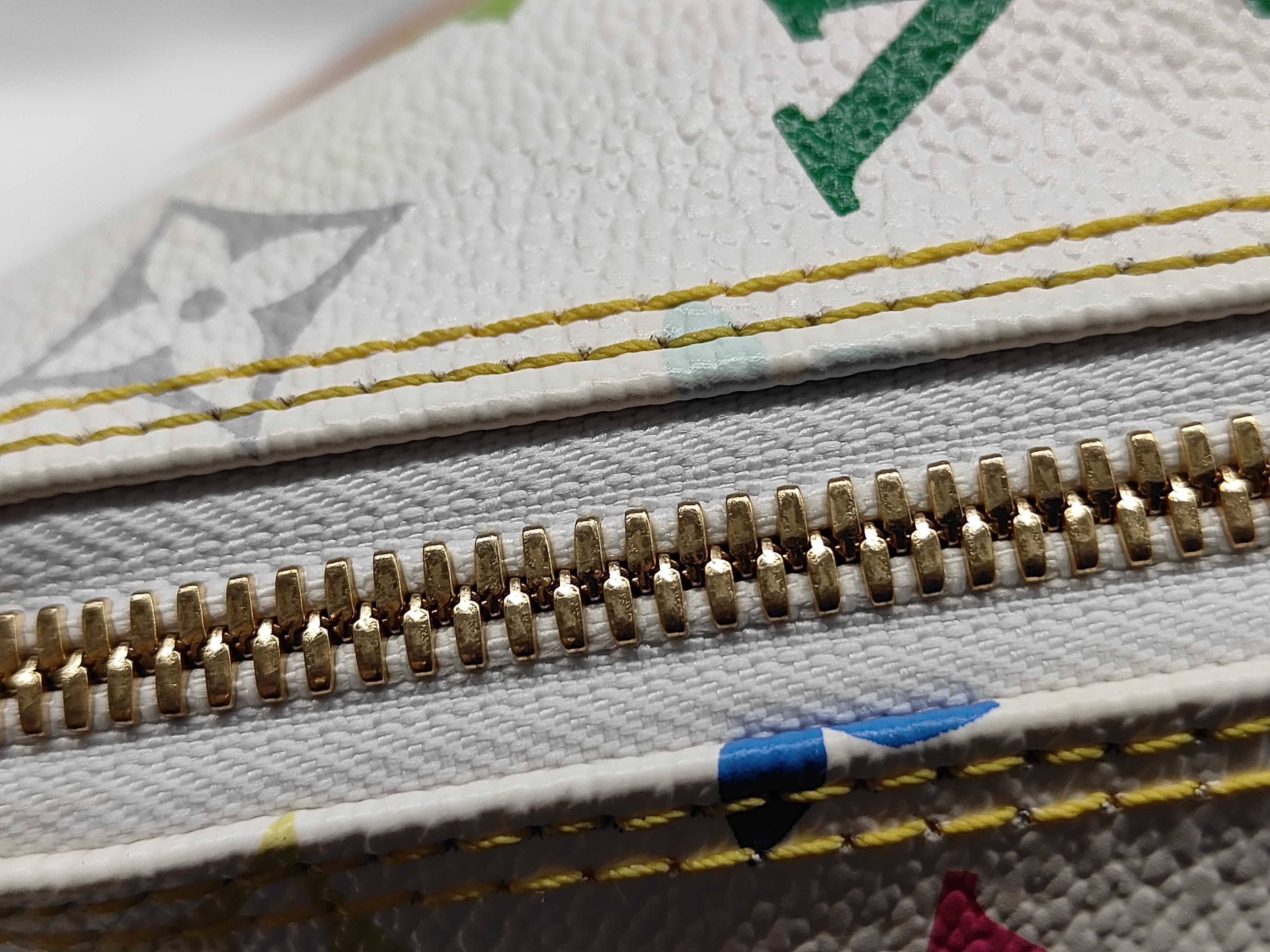 White Tricolor Shell Bag Handbag — view 8