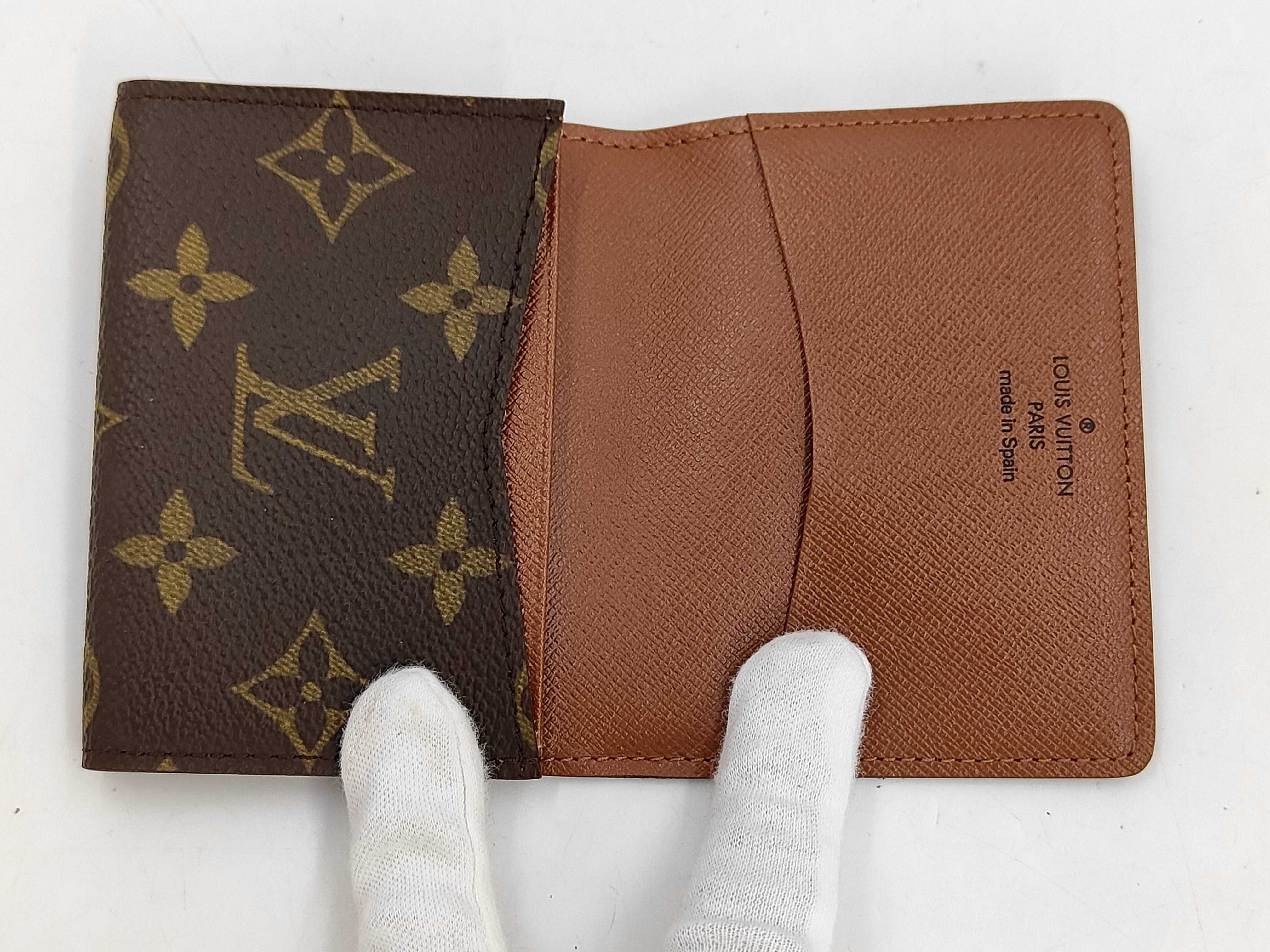 Monogram Louis Vuitton Monogram Envelope Carte de Visite CA0938 Card Case — view 4