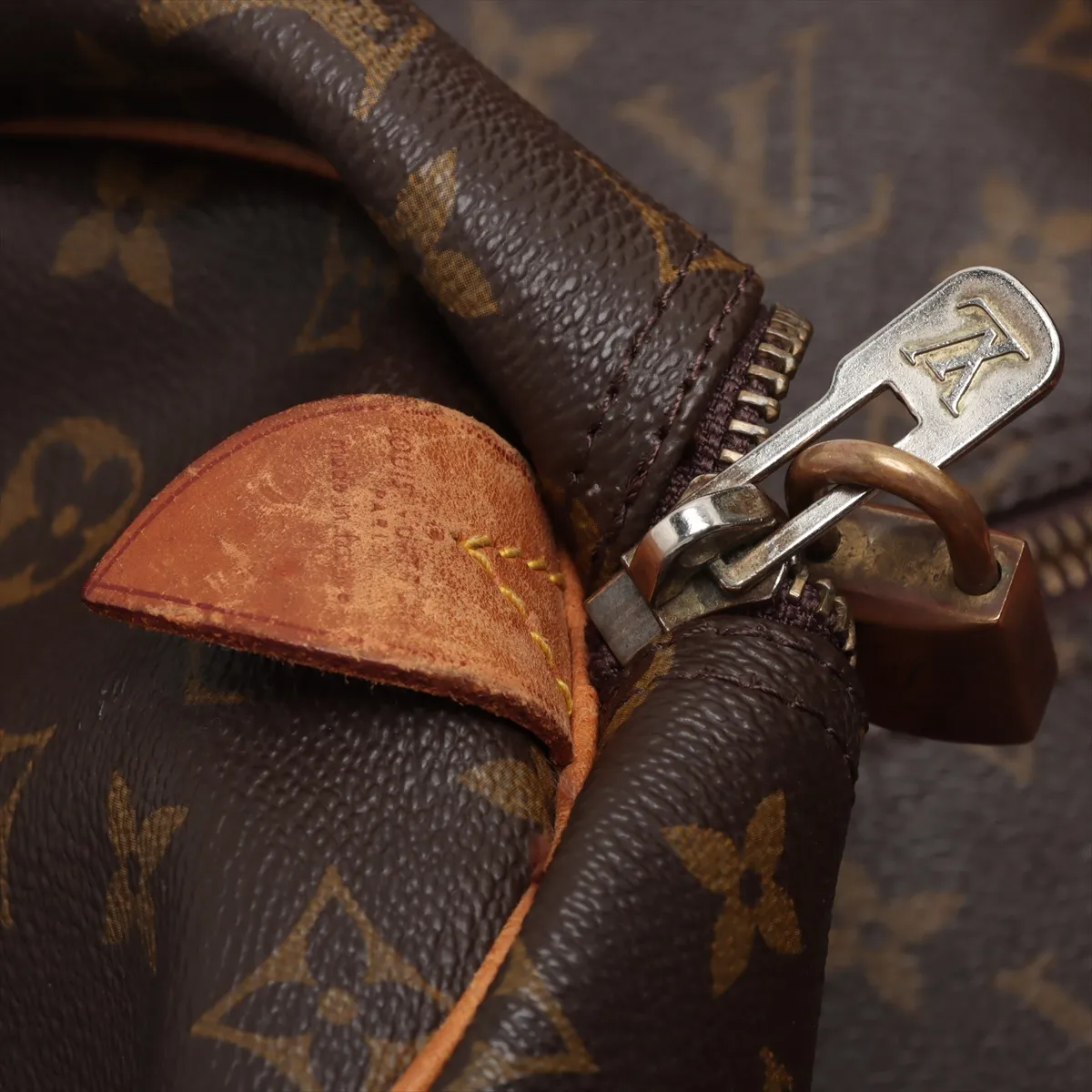 Monogram Keepall 55 M41424 SD844 Brown — view 13