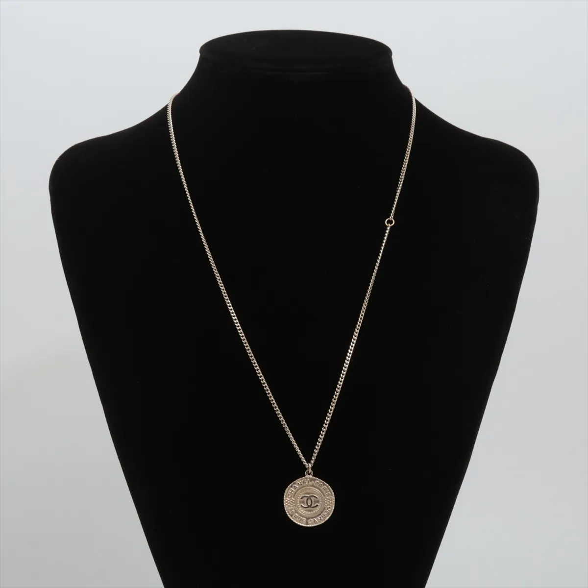 Coco Mark A15C Necklace, GP Gold. Shows signs of wear, — view 5