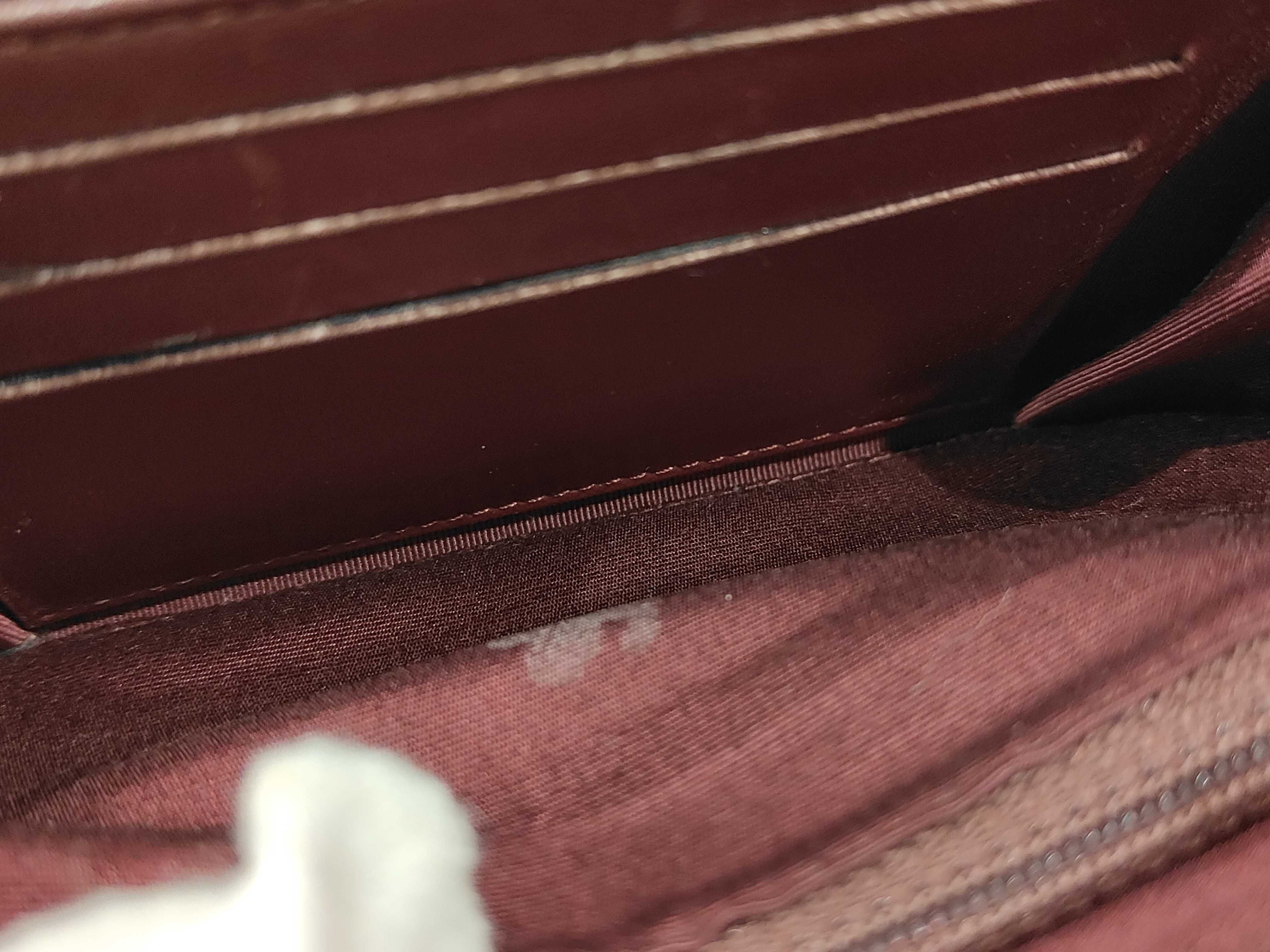 Lambskin Coco Mark Wallet Coin Case — view 8