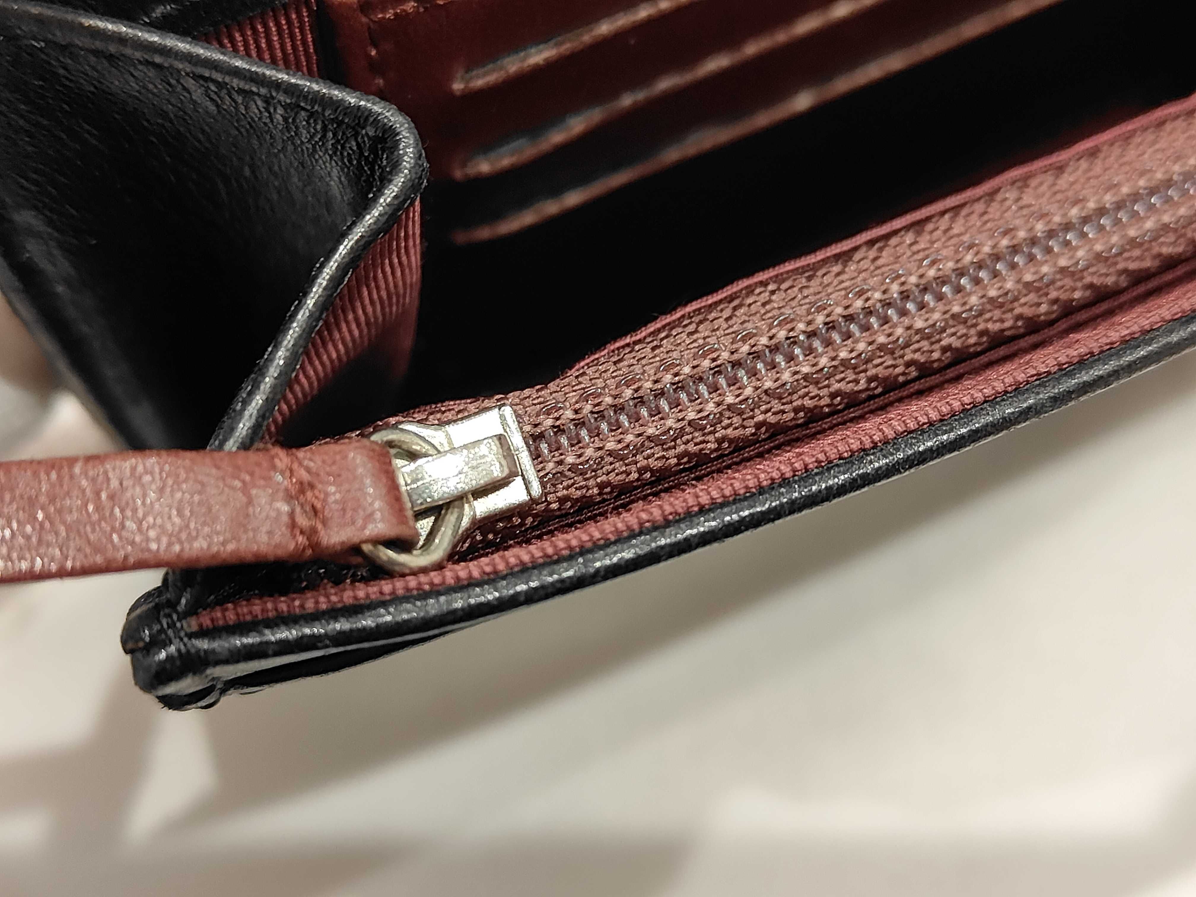 Lambskin Coco Mark Wallet Coin Case — view 9