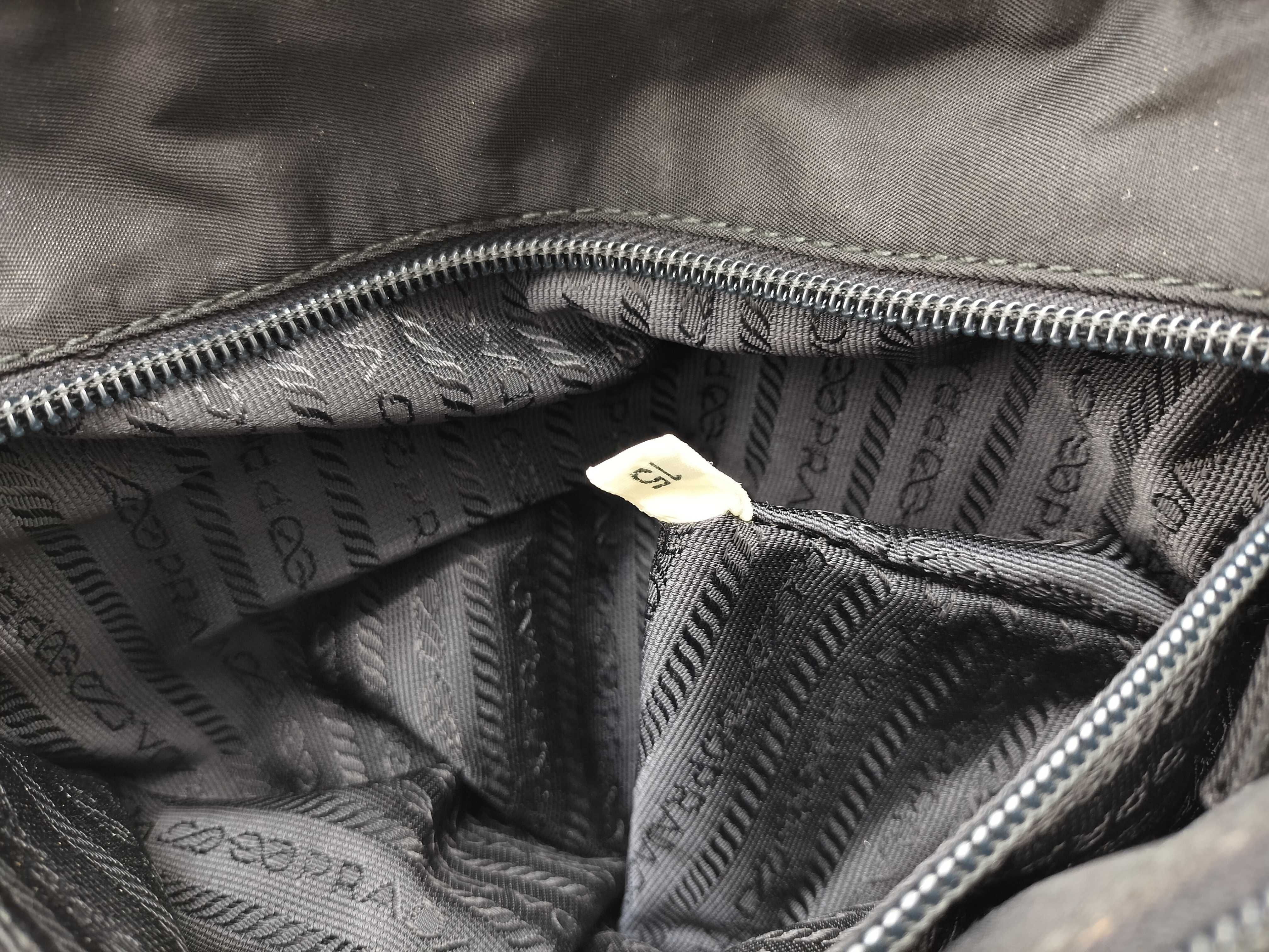 Nylon Prada Nylon Tote Bag Black — view 12