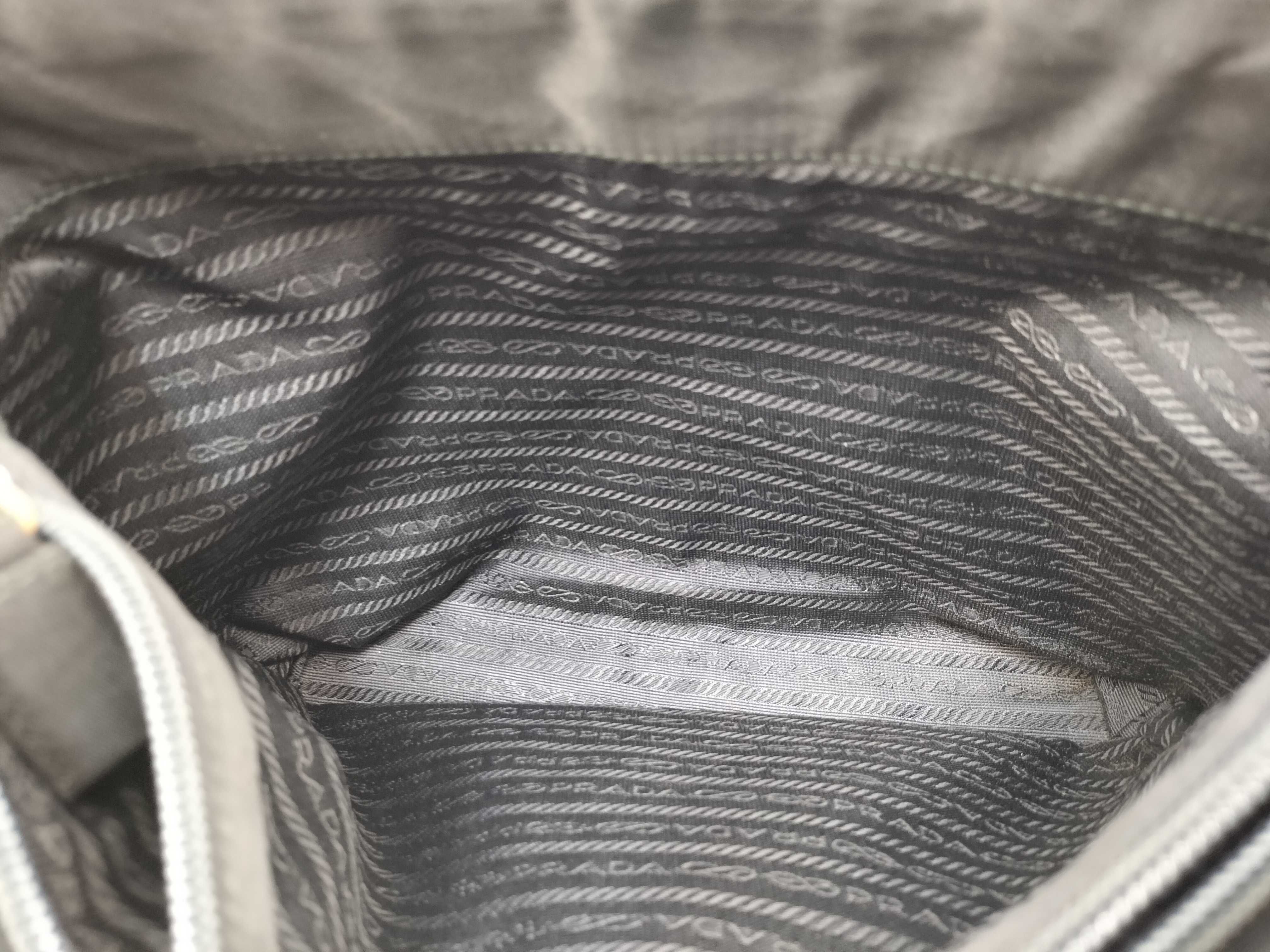 Nylon Prada Nylon Tote Bag Black — view 14