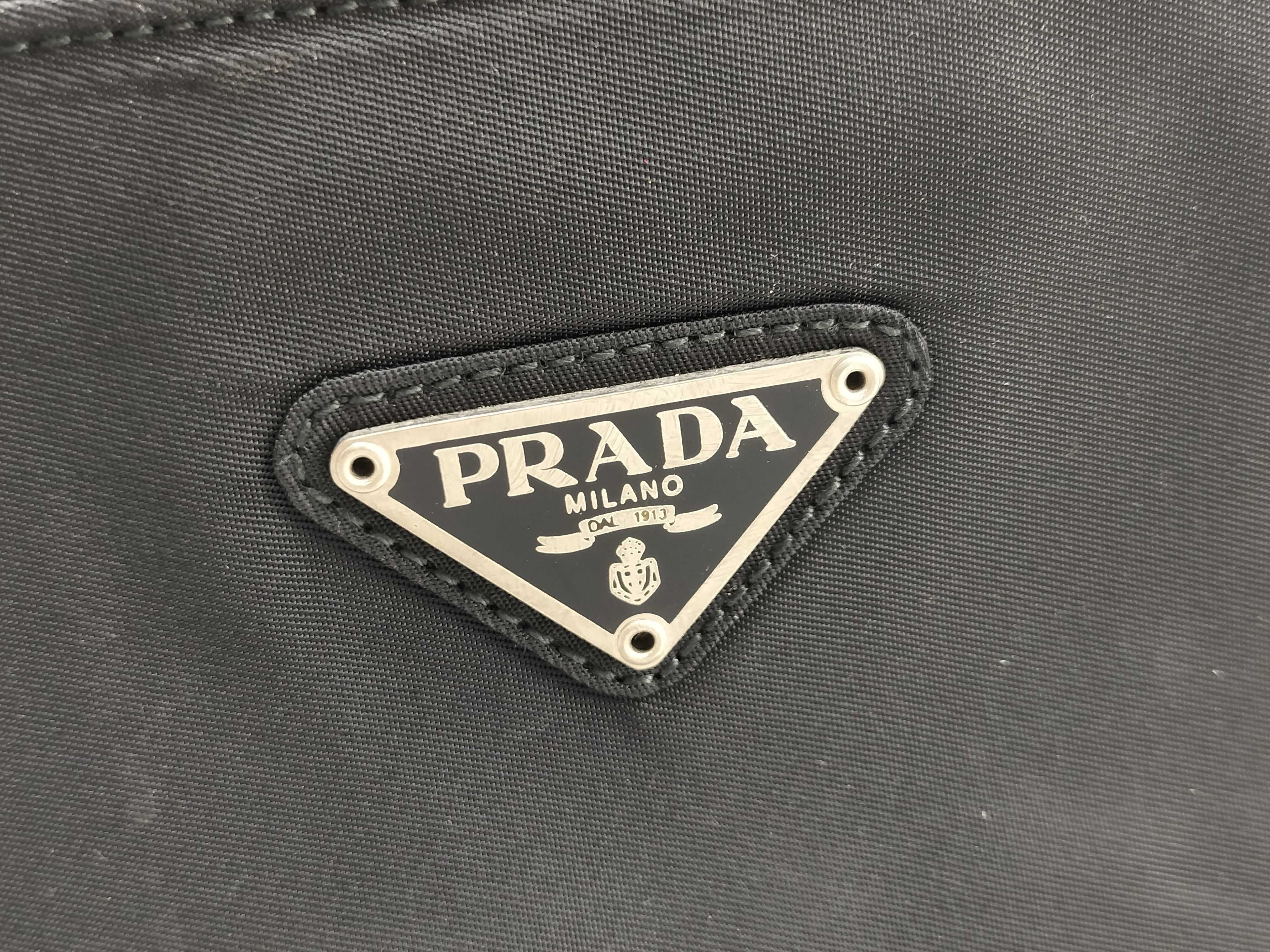 Nylon Prada Nylon Tote Bag Black — view 4