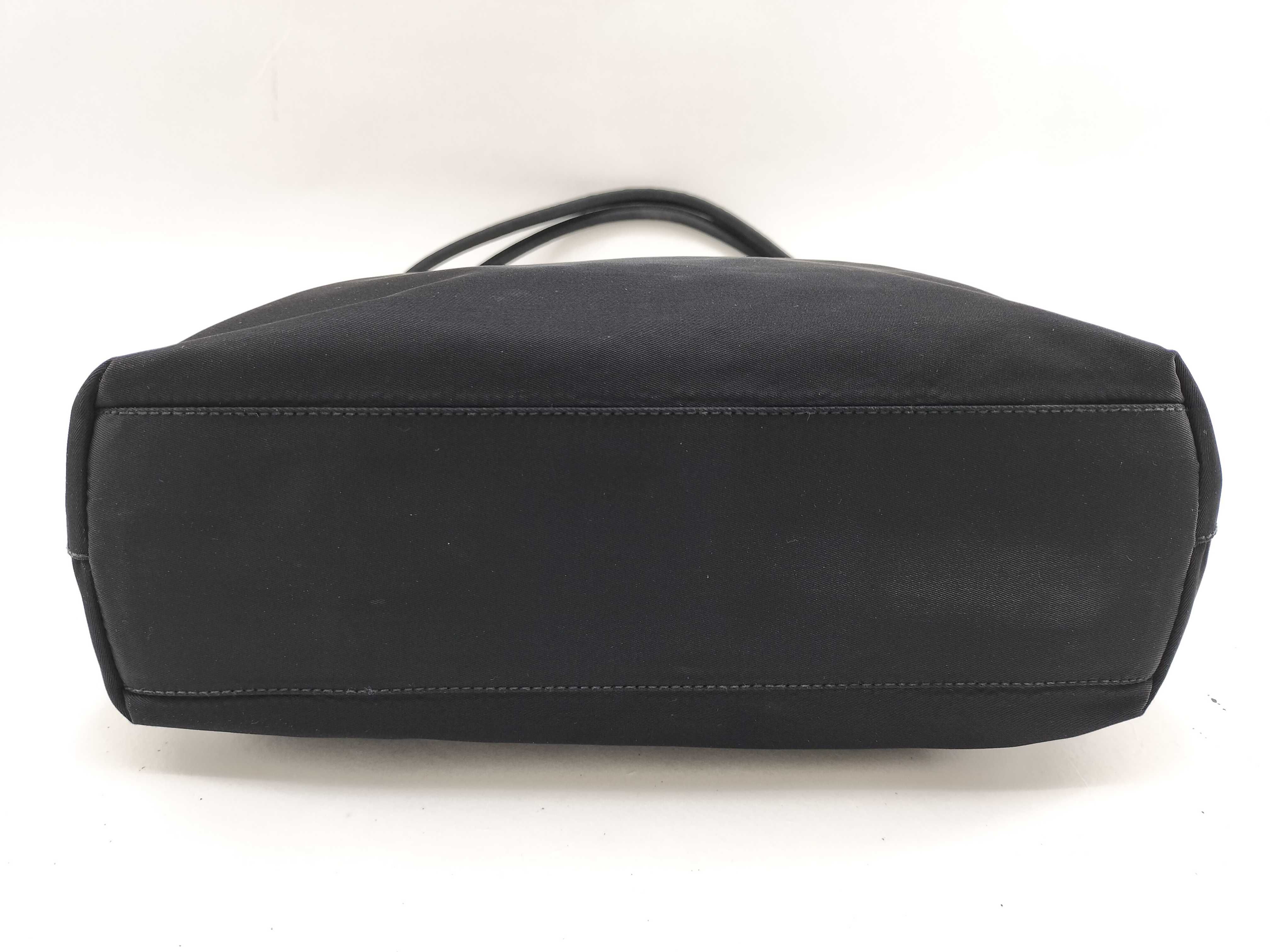 Nylon Prada Nylon Tote Bag Black — view 6