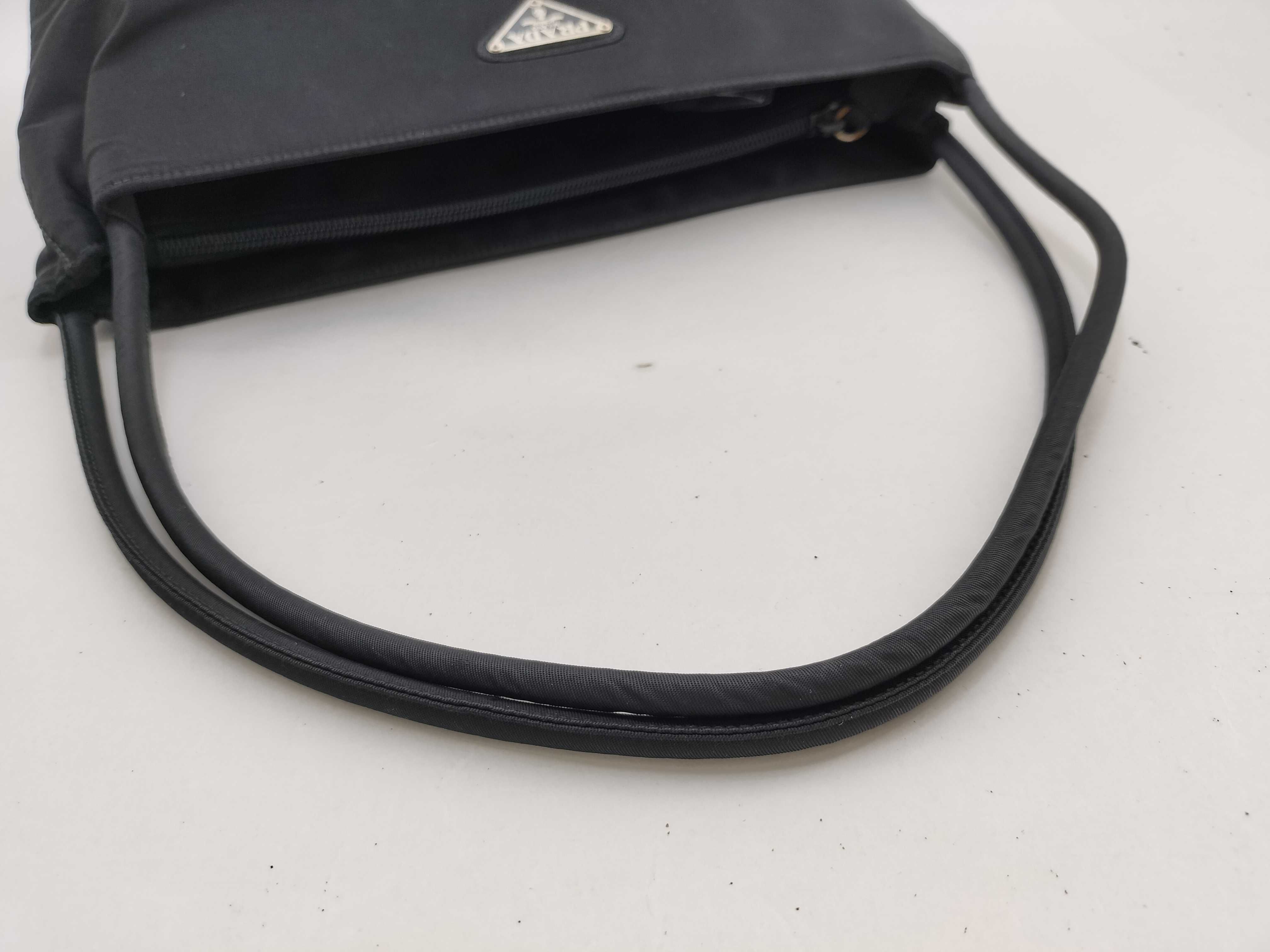 Nylon Prada Nylon Tote Bag Black — view 8