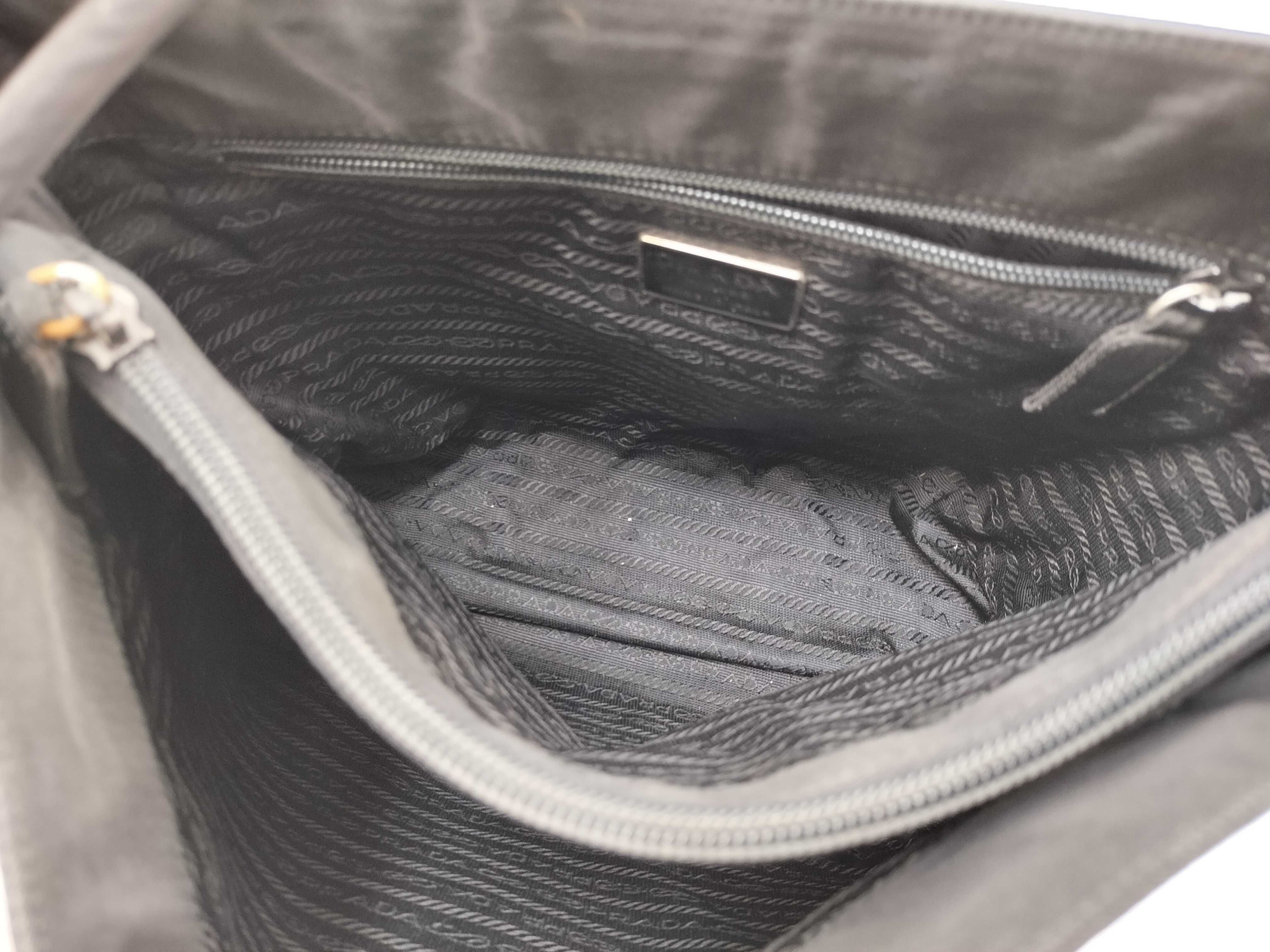 Nylon Prada Nylon Tote Bag Black — view 9
