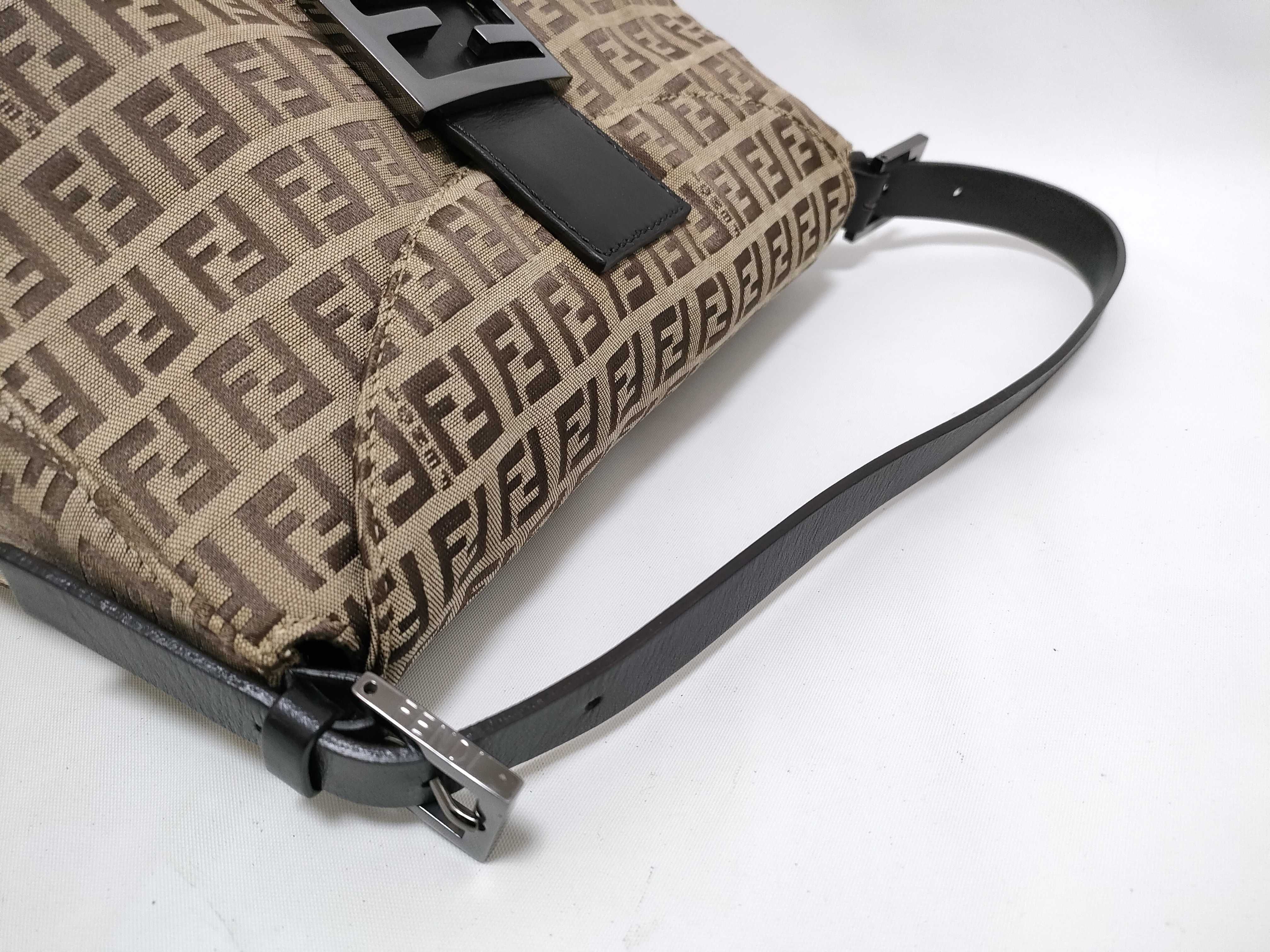 Mamma Fendi Zucca Pattern Zucchino Mamma Bucket Handbag — view 3