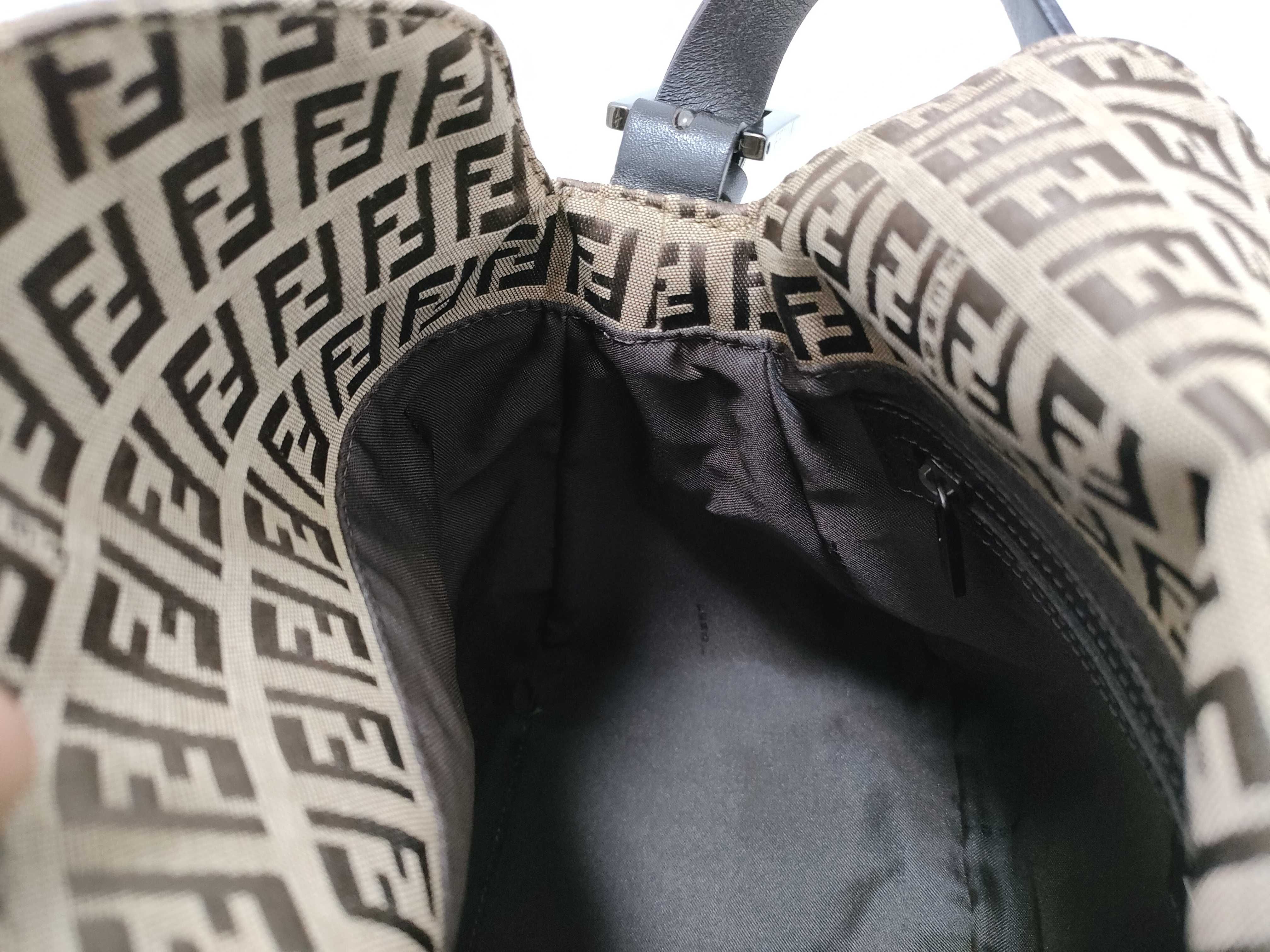 Mamma Fendi Zucca Pattern Zucchino Mamma Bucket Handbag — view 9