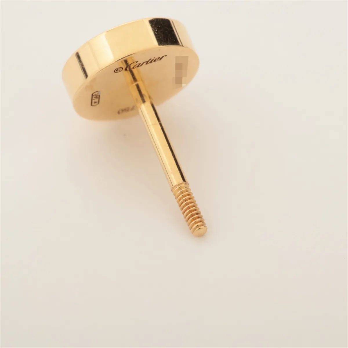 Love Earrings 750(YG) 0.7g WVY914 Post — view 4