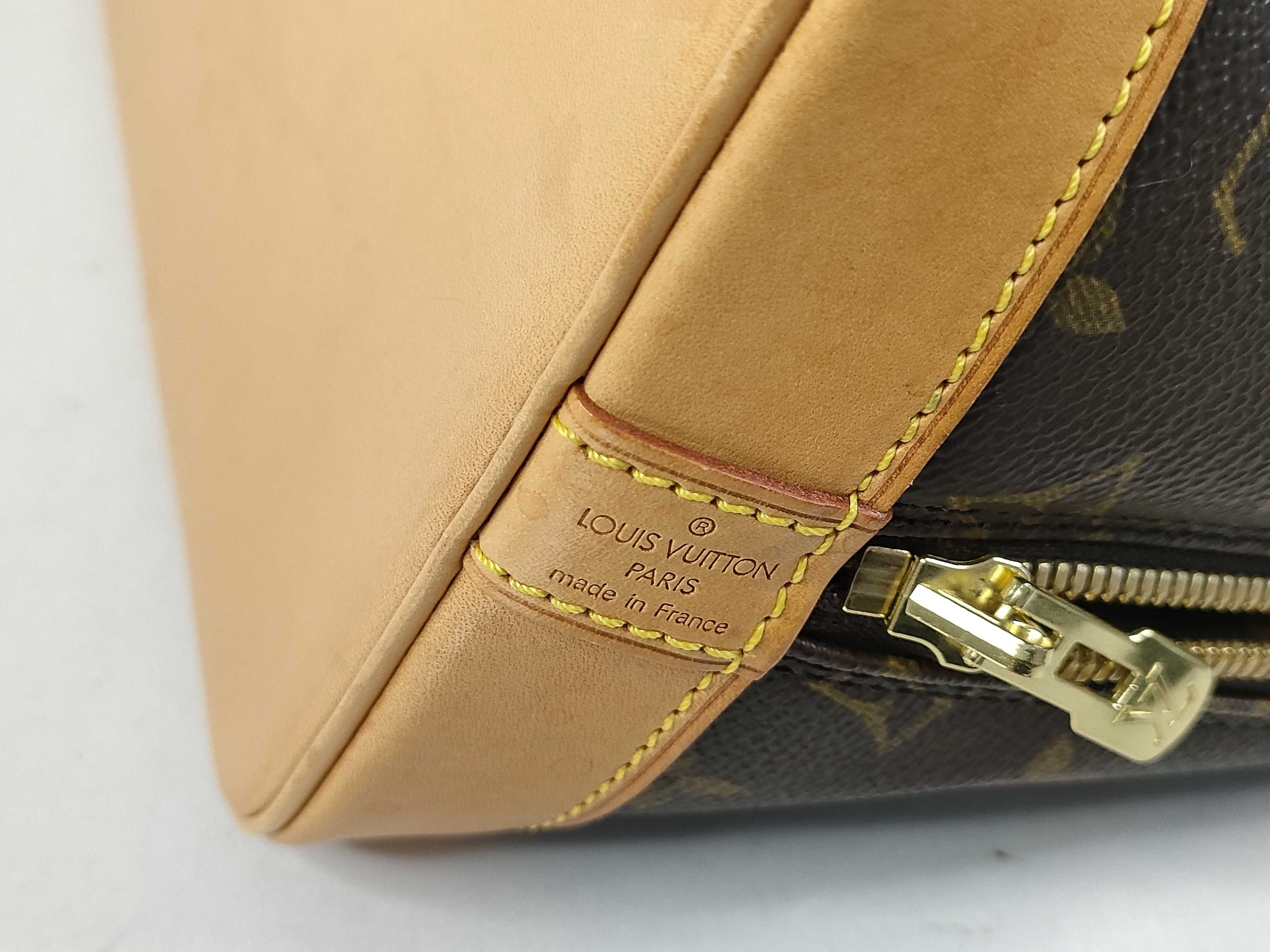 Monogram Alma M51130 FL0071 Accessories: Dust bag, padlock, key. Handbag. — view 12