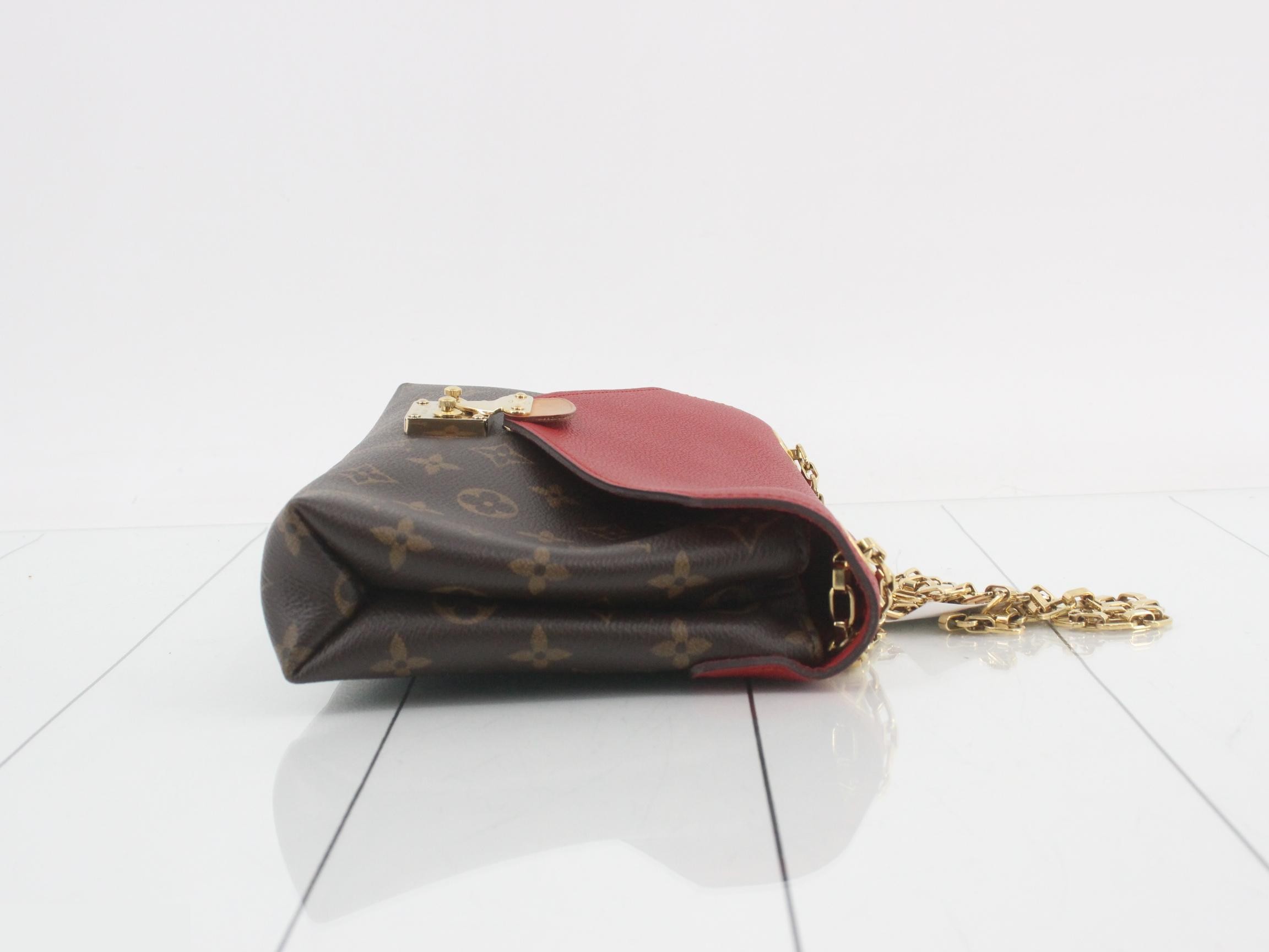 Monogram Pallas Chain Cerise Shoulder Bag — view 3