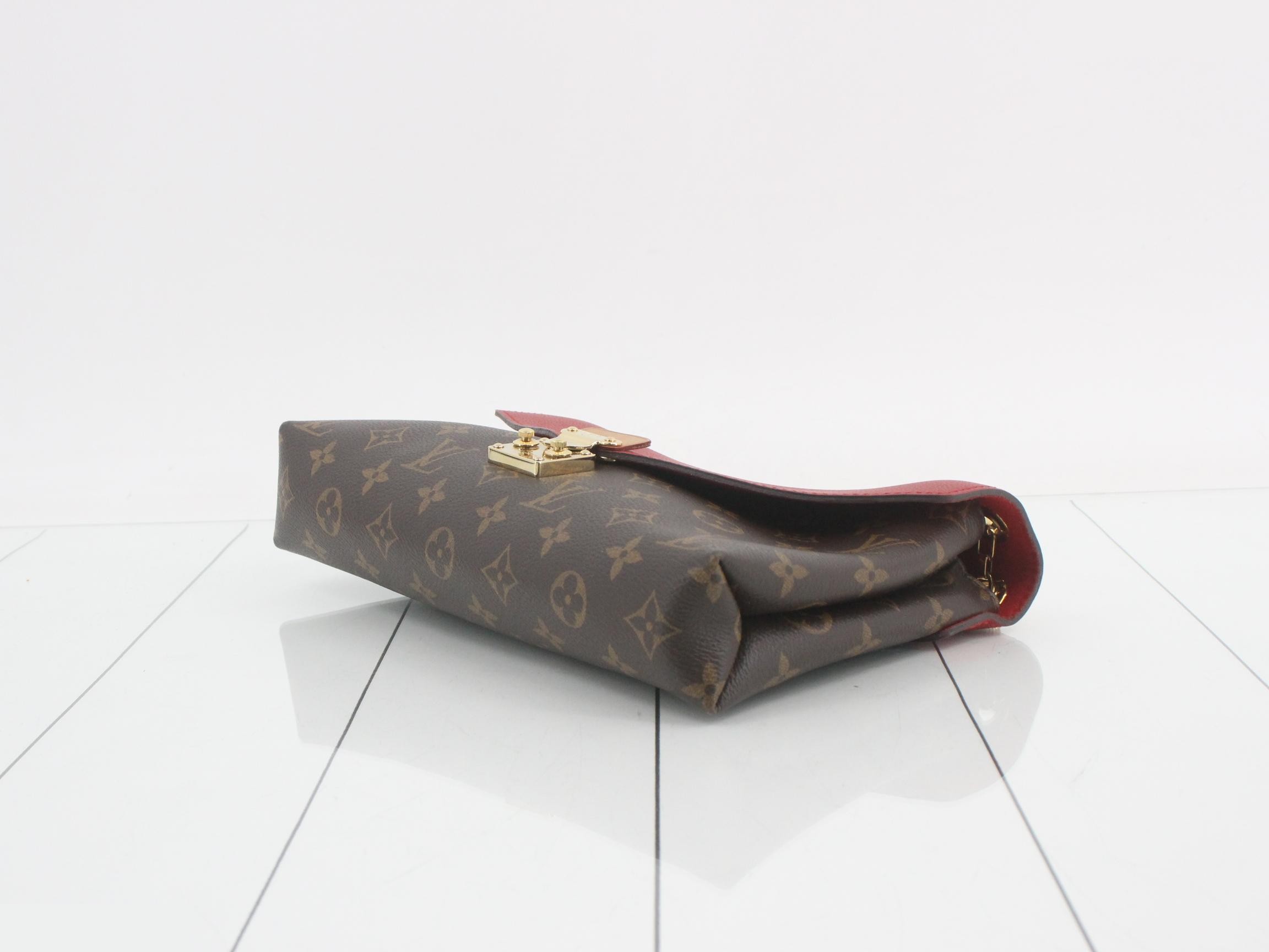 Monogram Pallas Chain Cerise Shoulder Bag — view 6