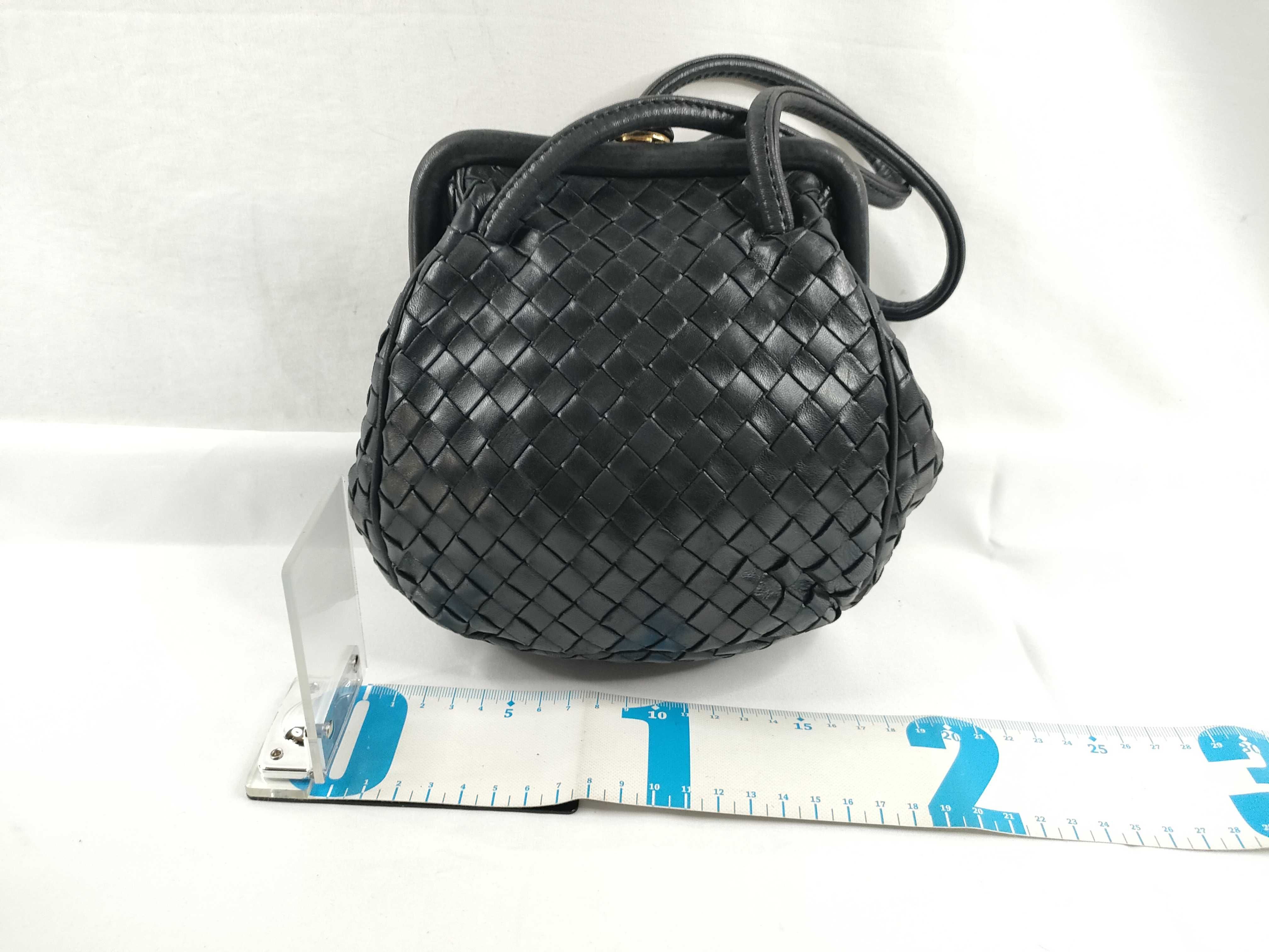 coin purse handbag with tags — view 2