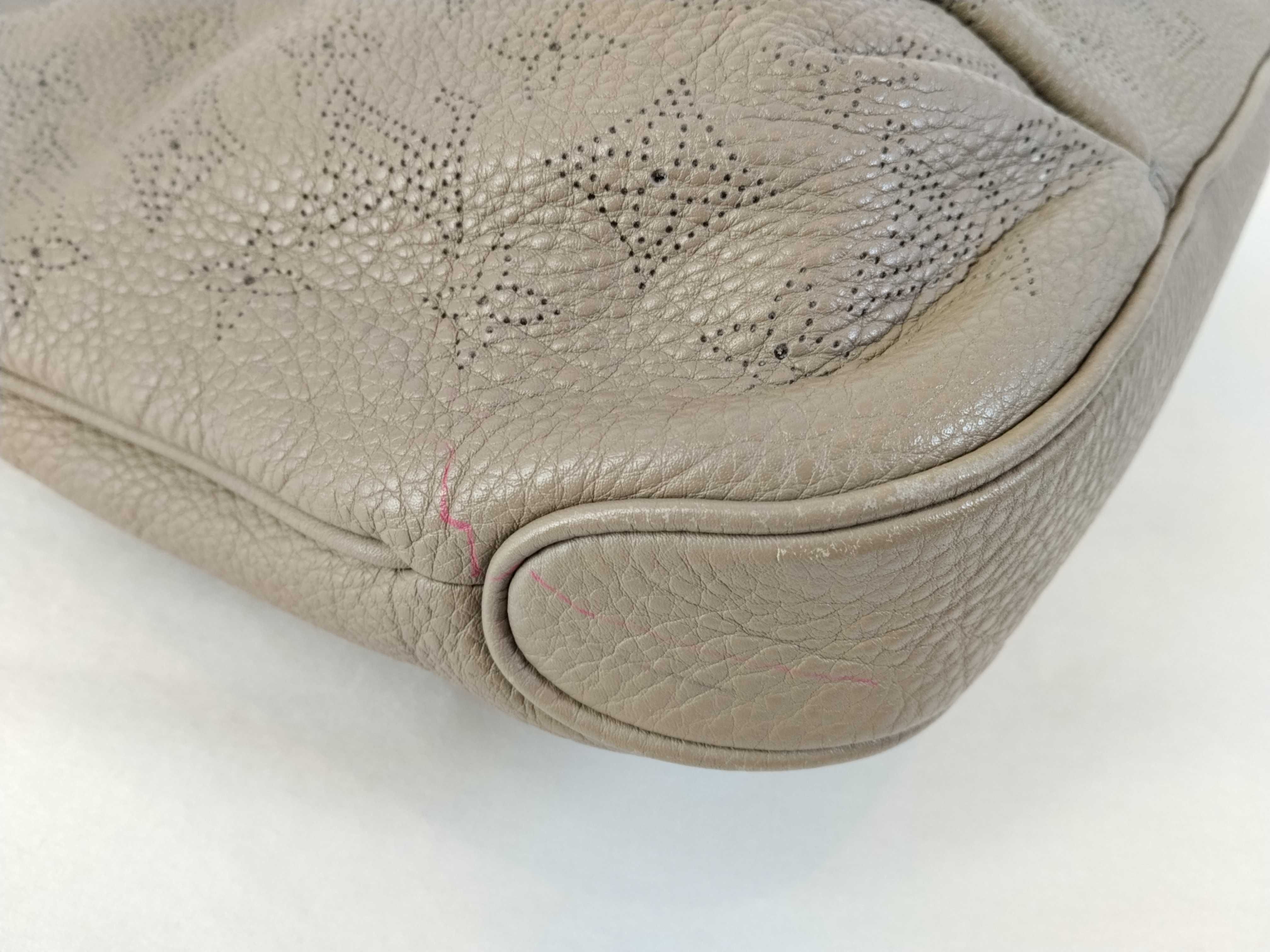 Mahina PH - Beige Leather Mahina Selene PM Sandy Tote Bag Shoulder Bag — view 6