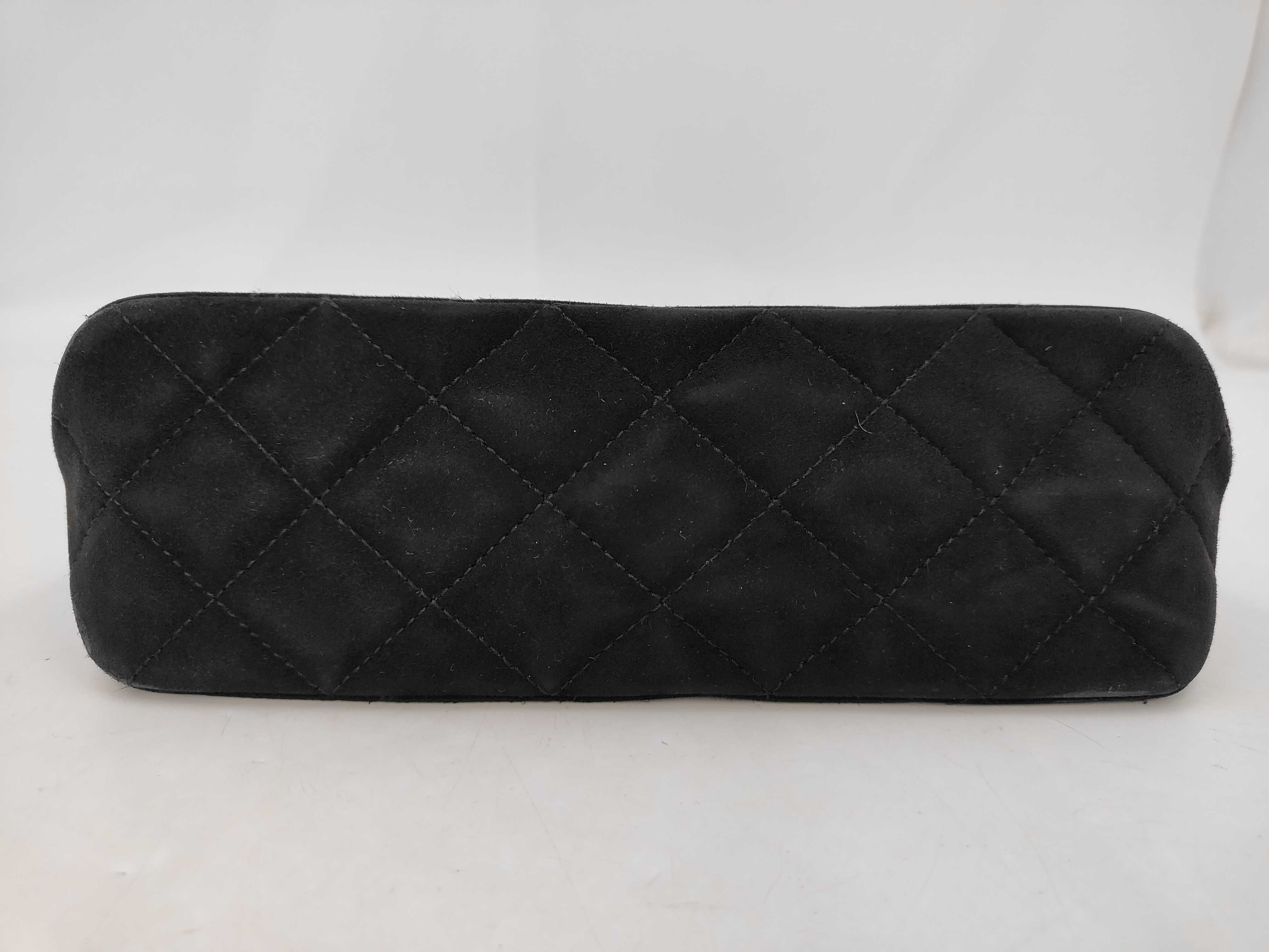 One-Shoulder Suede Black GP Shoulder Bag — view 6