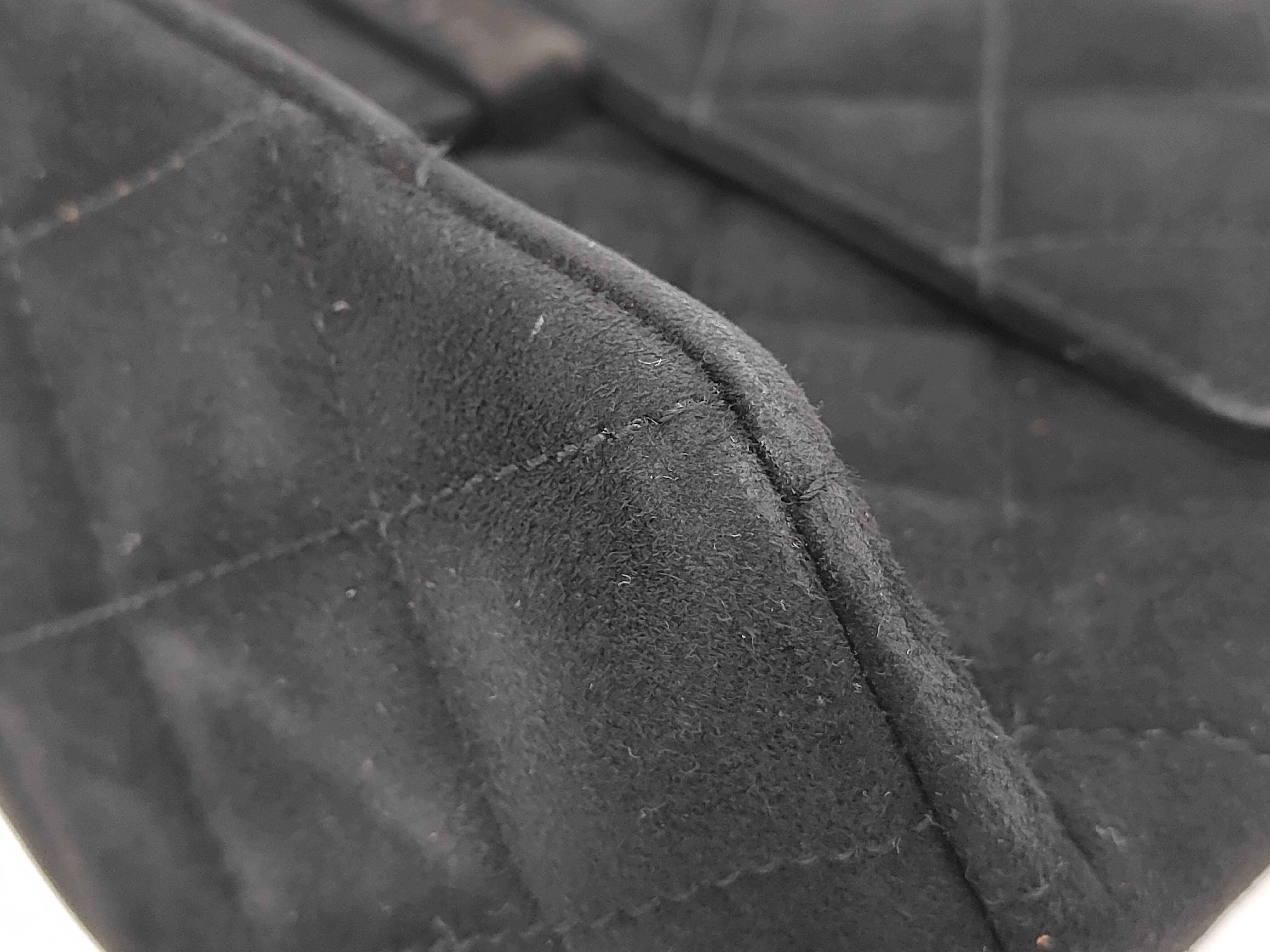 One-Shoulder Suede Black GP Shoulder Bag — view 7