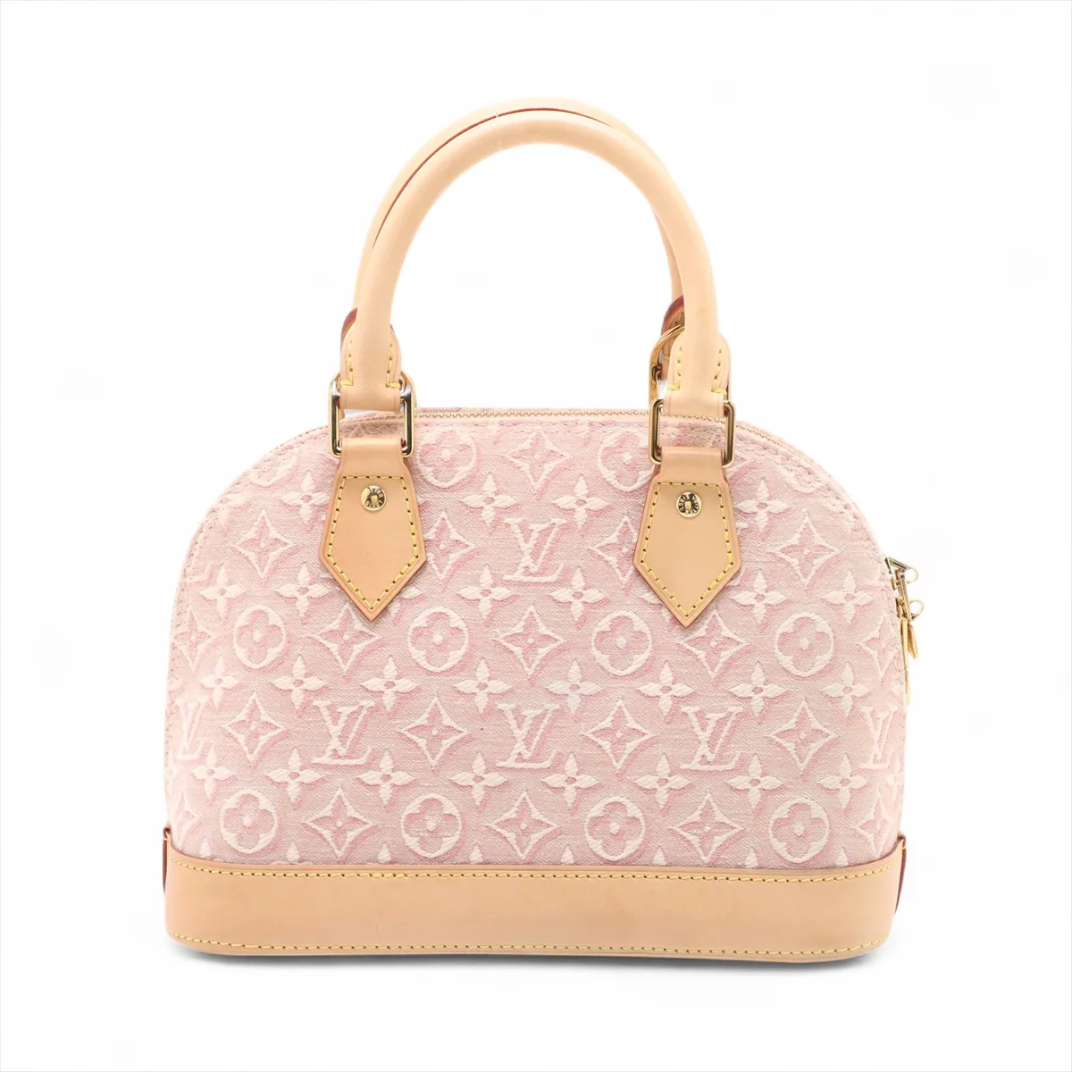 Monogram Jacquard Alma BB M2A378 Pink (RFID detected) — view 2