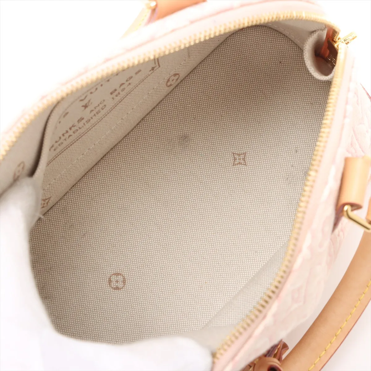 Monogram Jacquard Alma BB M2A378 Pink (RFID detected) — view 8