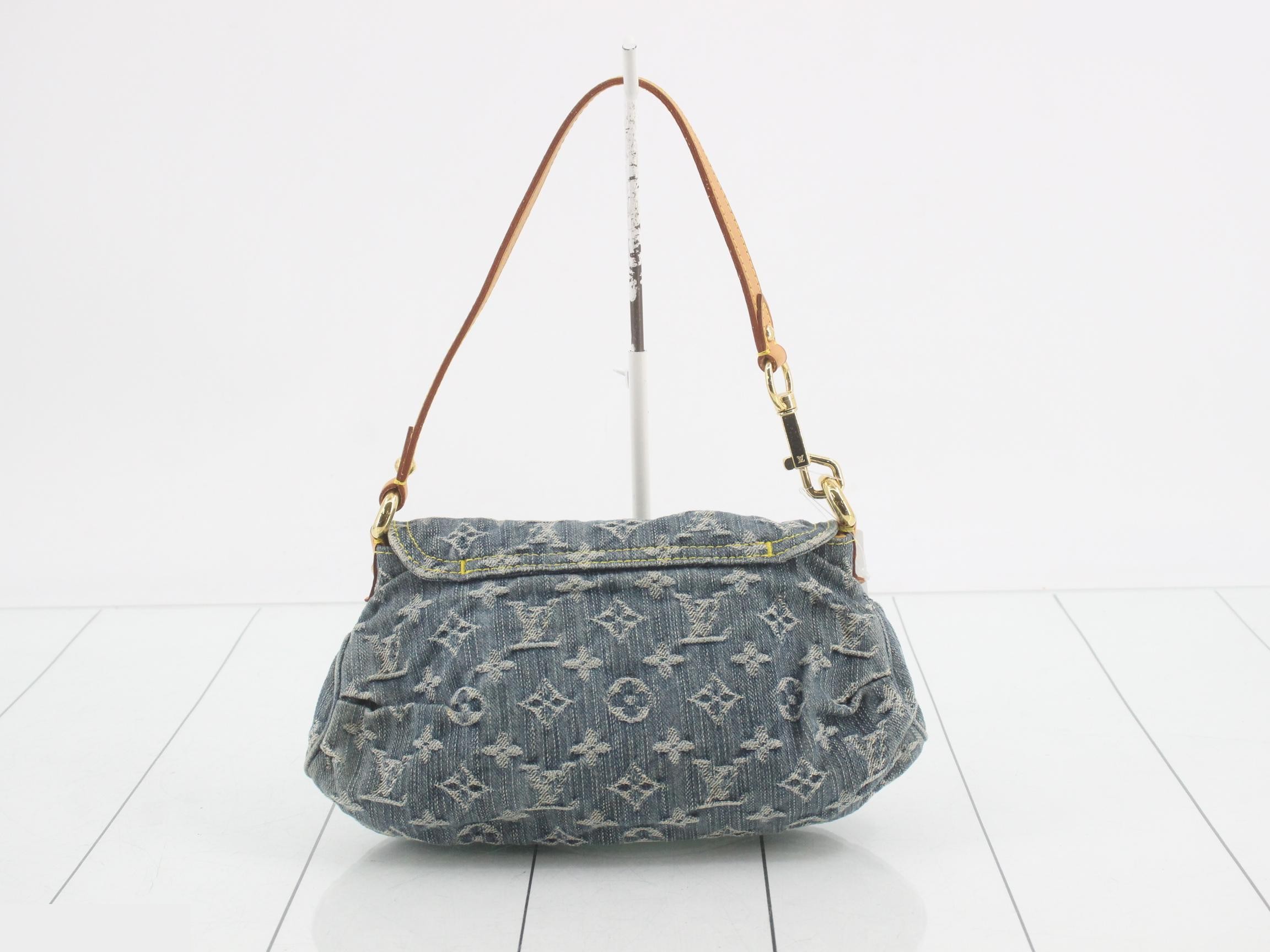 Monogram Denim Mini Pleaty M95050 CA1016 — view 2
