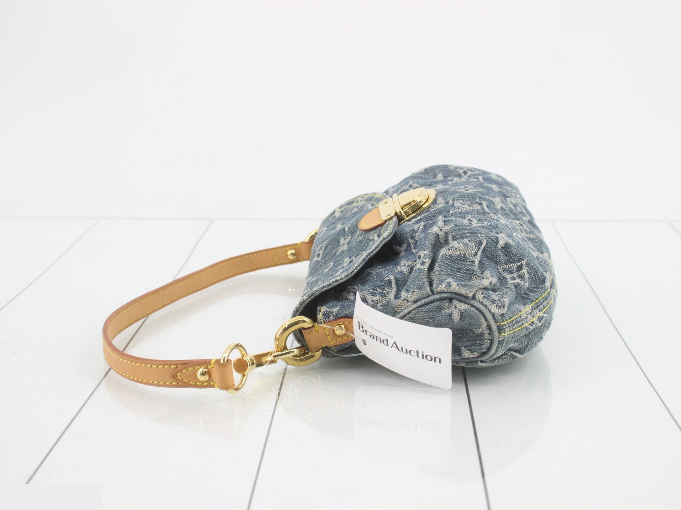 Monogram Denim Mini Pleaty M95050 CA1016 — view 4