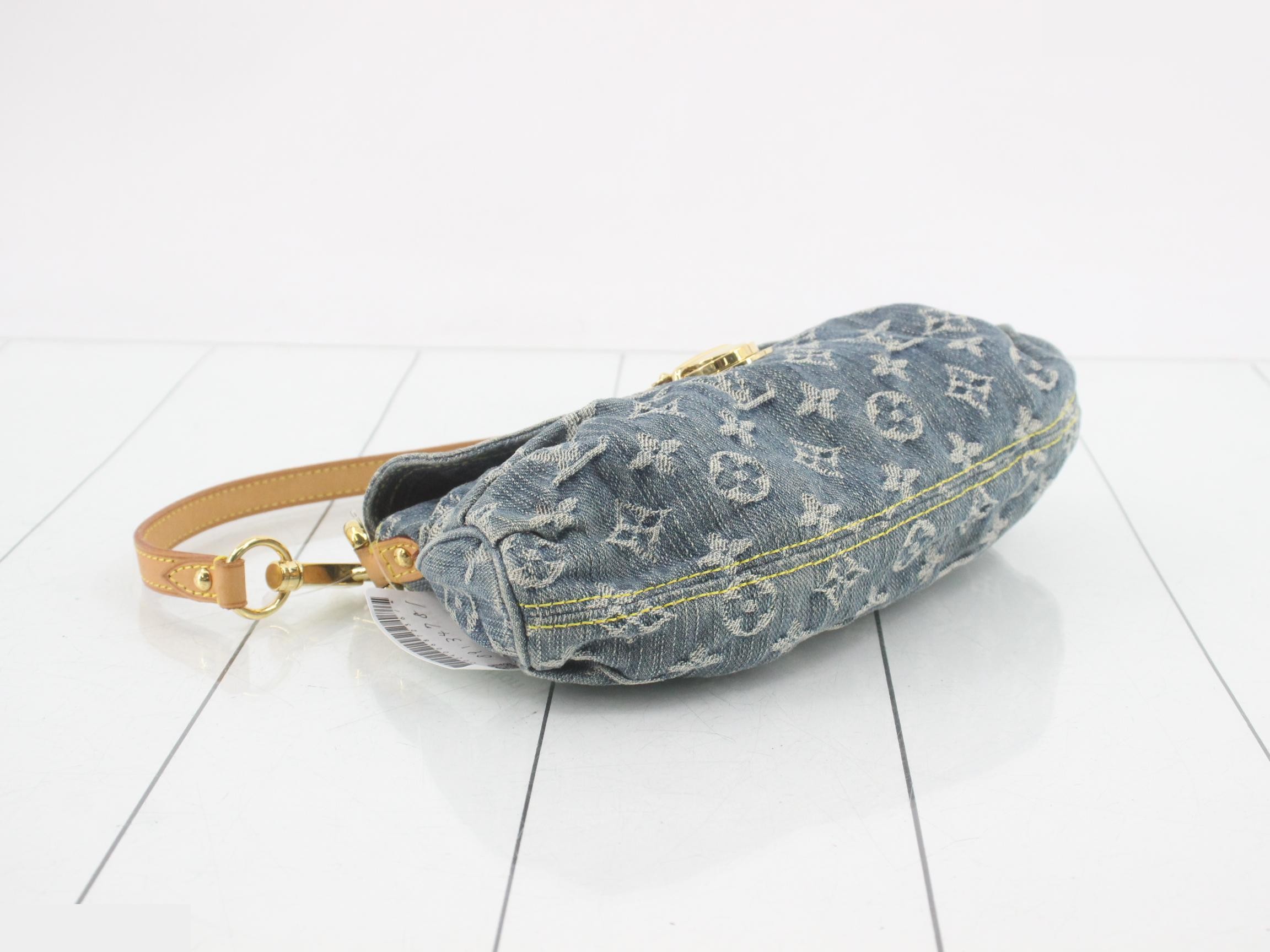 Monogram Denim Mini Pleaty M95050 CA1016 — view 5