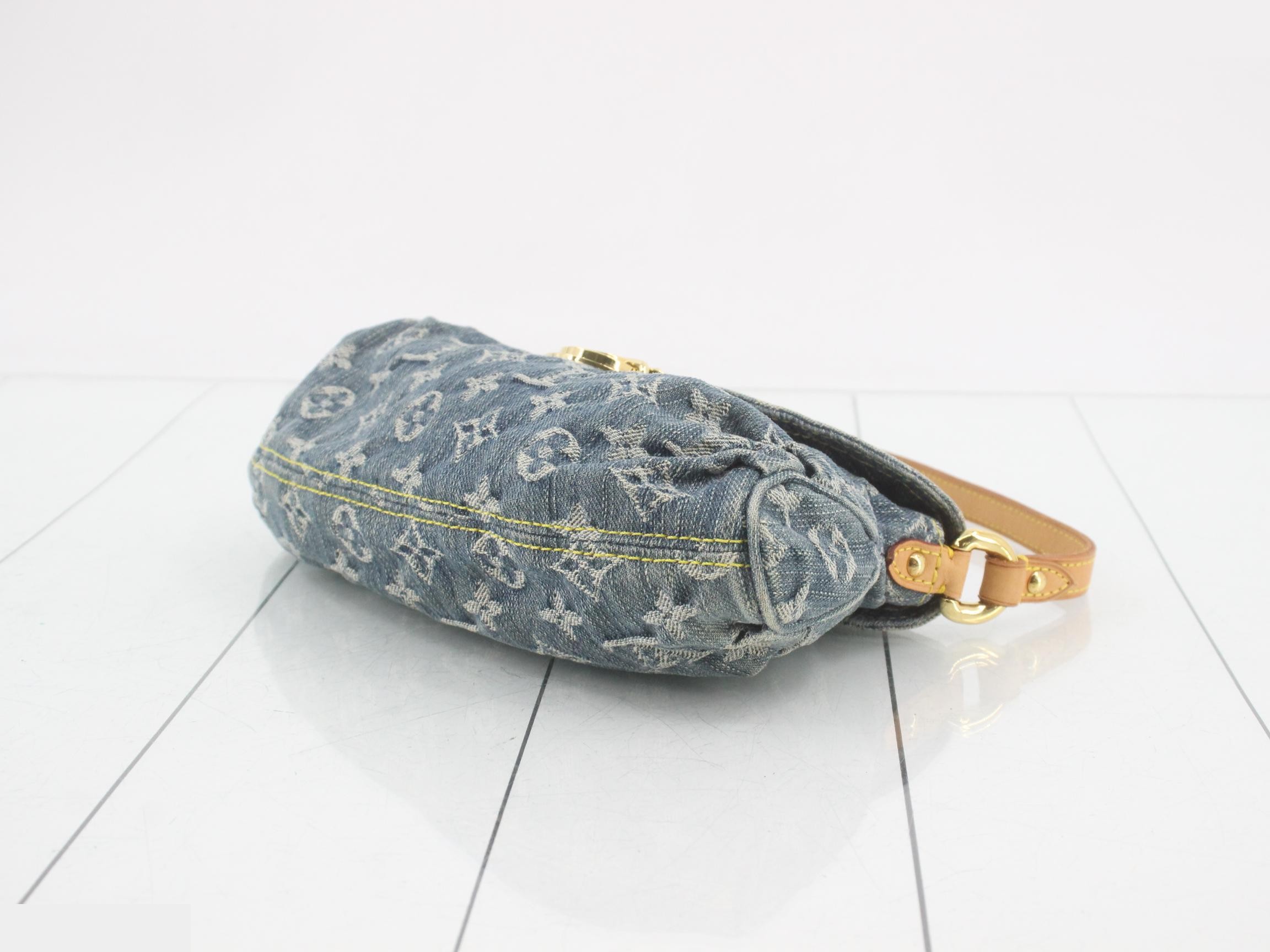 Monogram Denim Mini Pleaty M95050 CA1016 — view 6