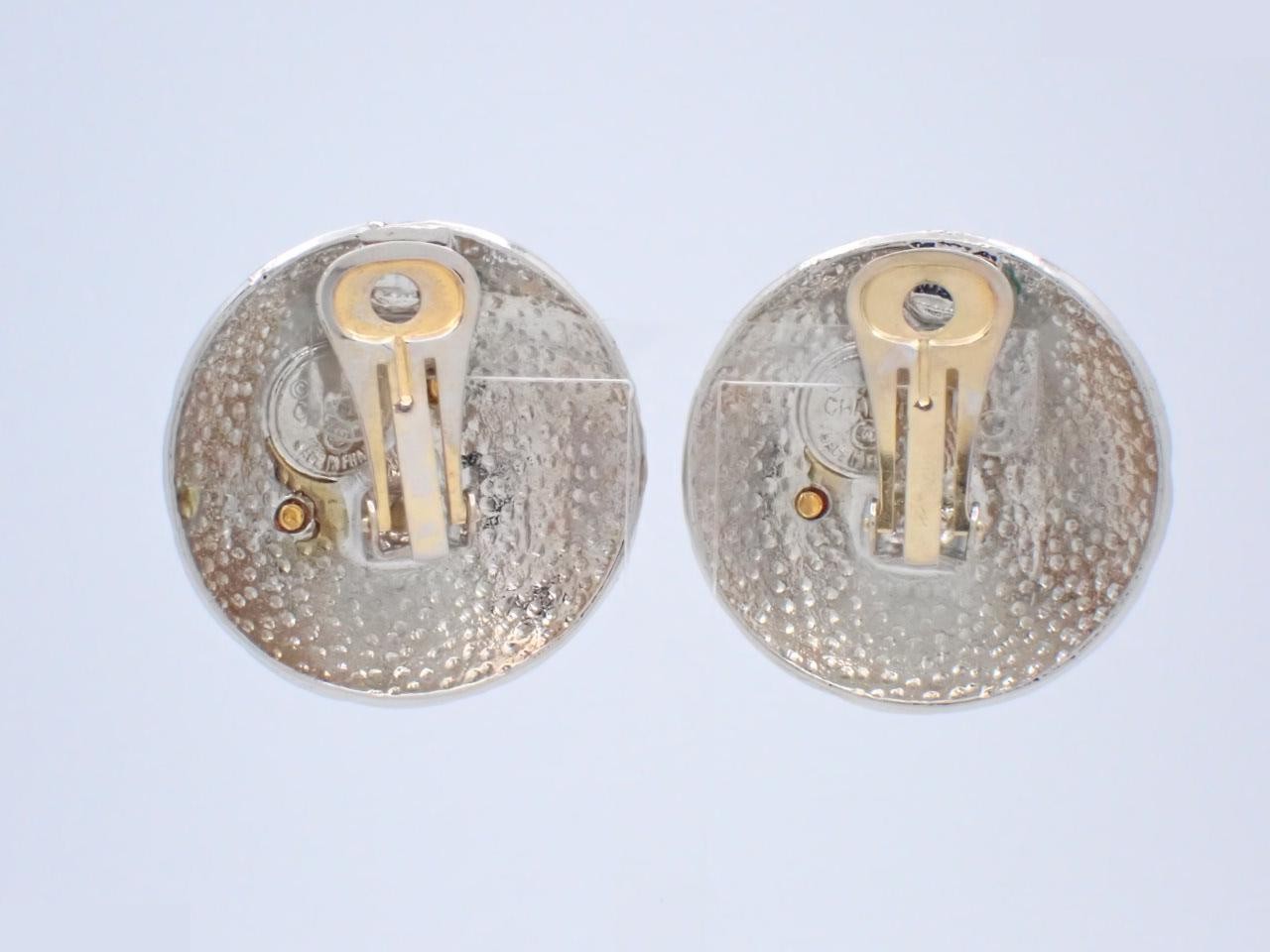 Coco Mark Gold Earrings — view 2