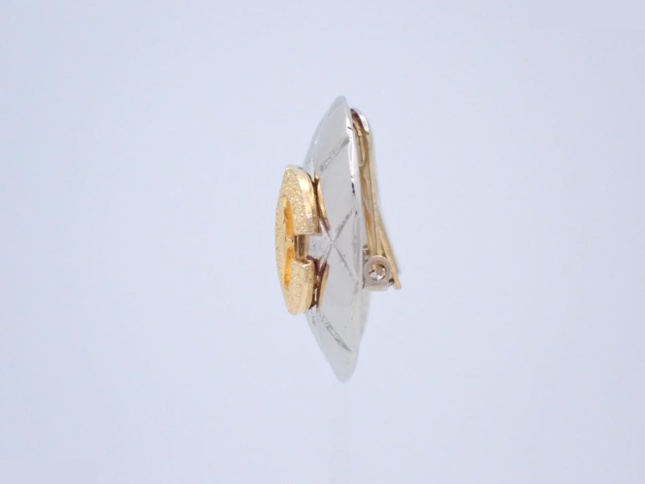 Coco Mark Gold Earrings — view 3