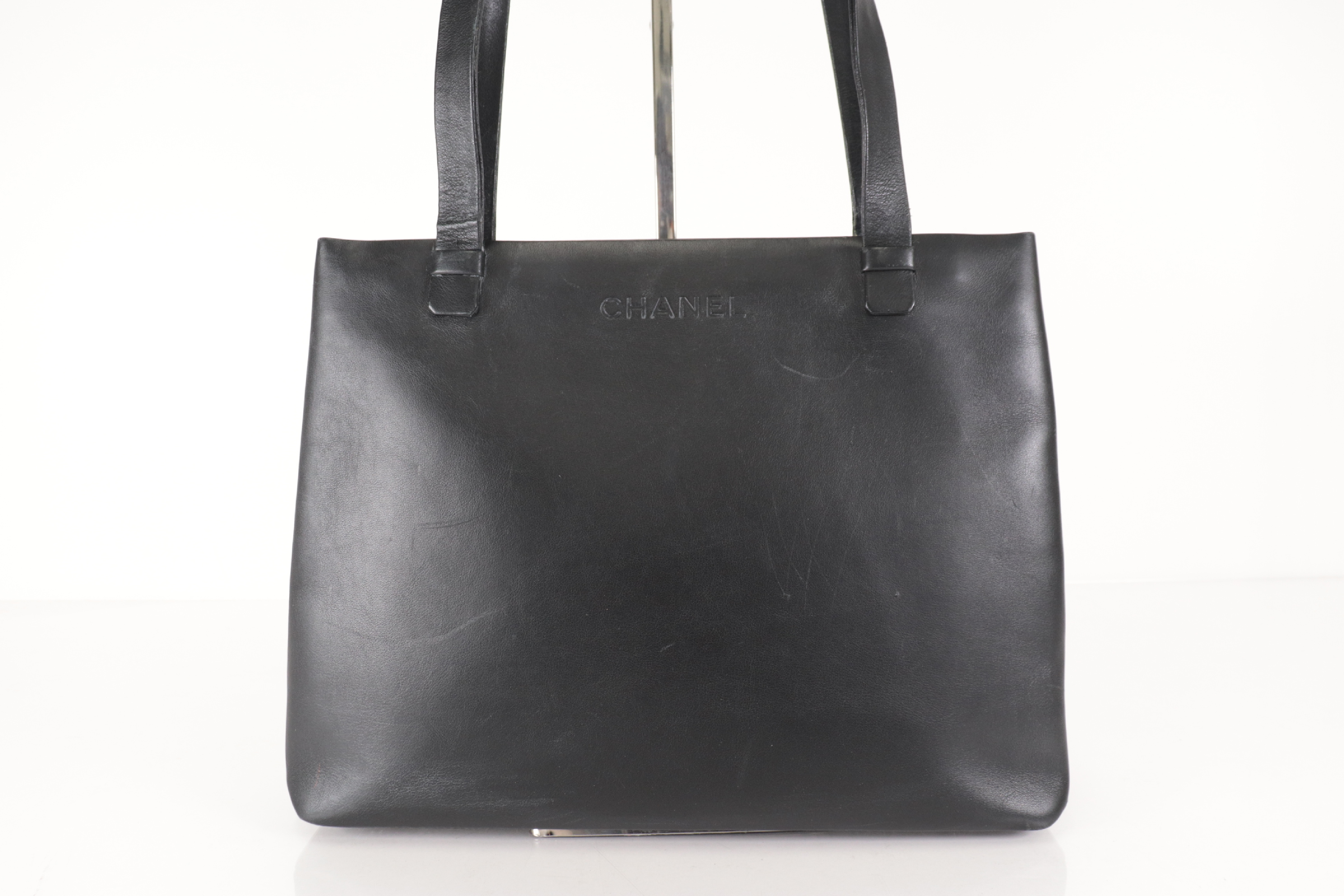 Logo Calfskin Tote Bag (Series 5) — view 2