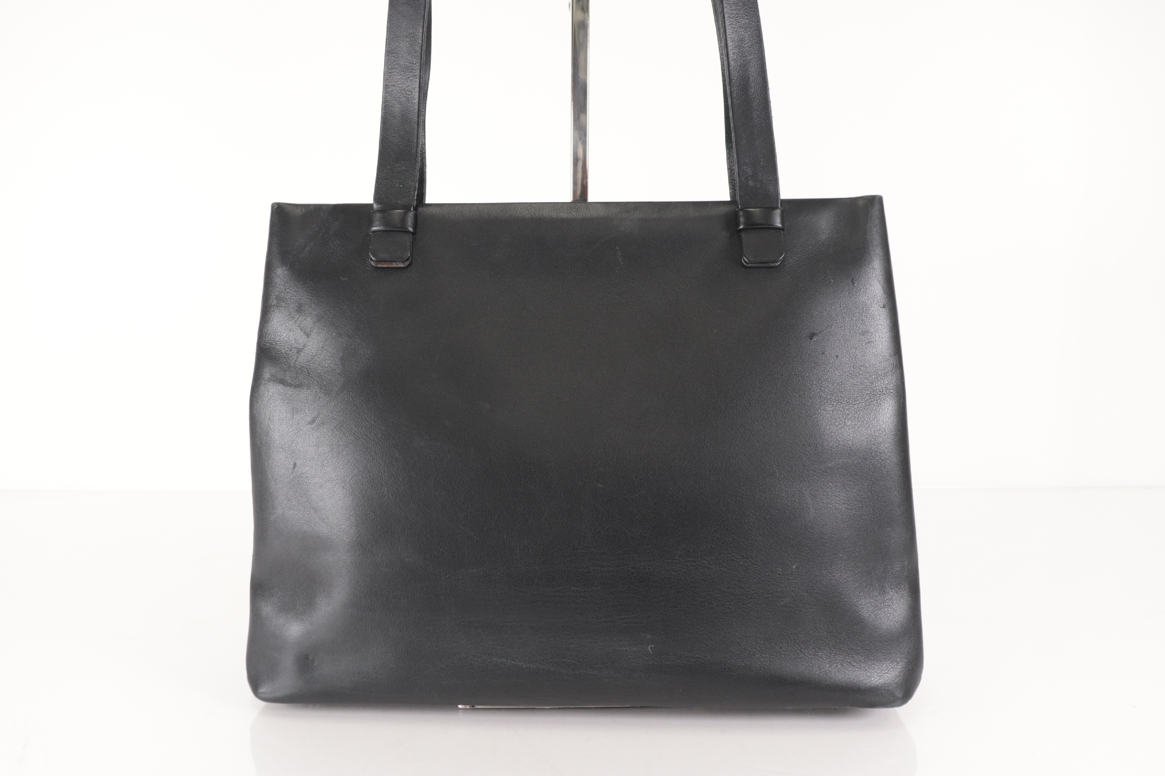 Logo Calfskin Tote Bag (Series 5) — view 3