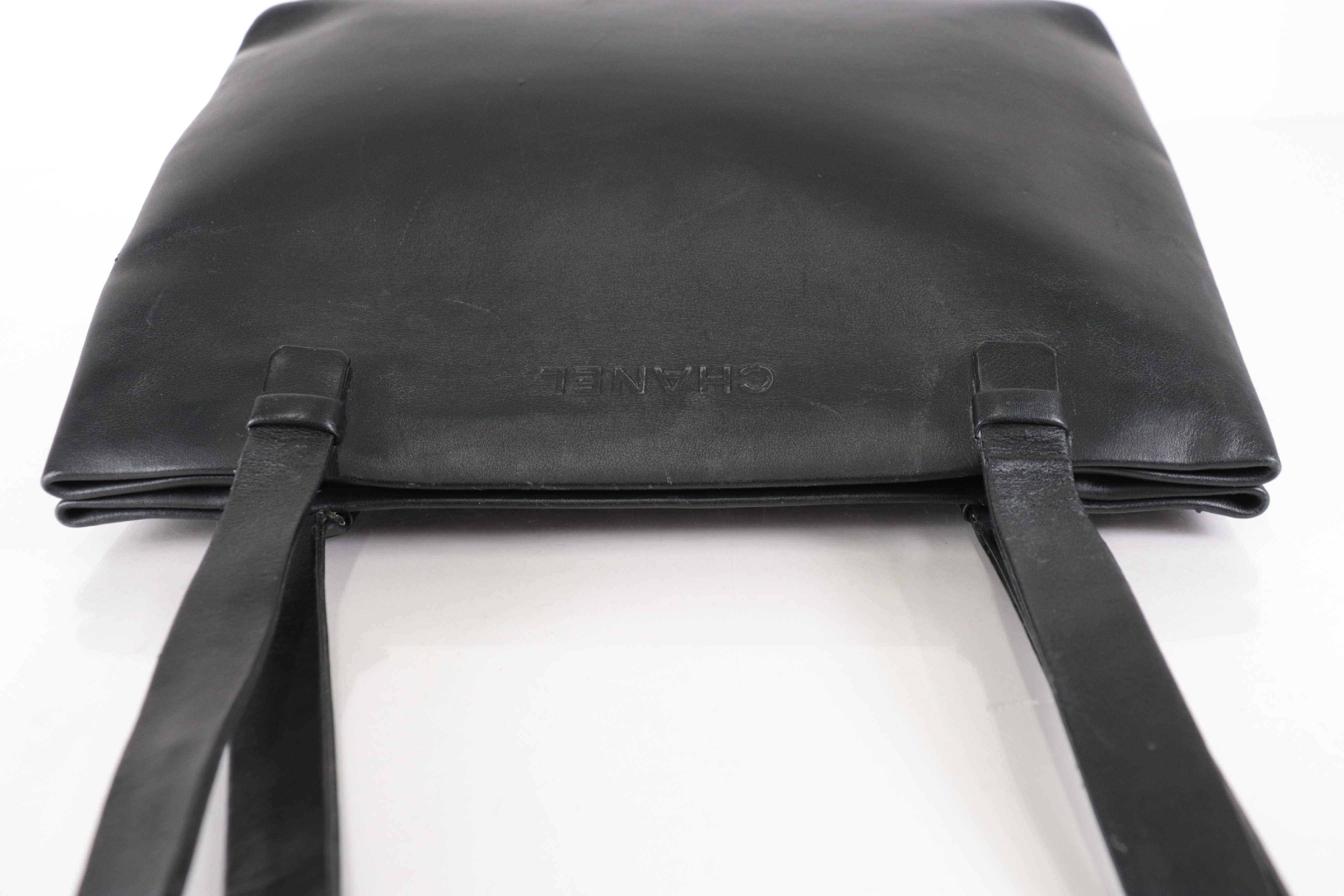 Logo Calfskin Tote Bag (Series 5) — view 7
