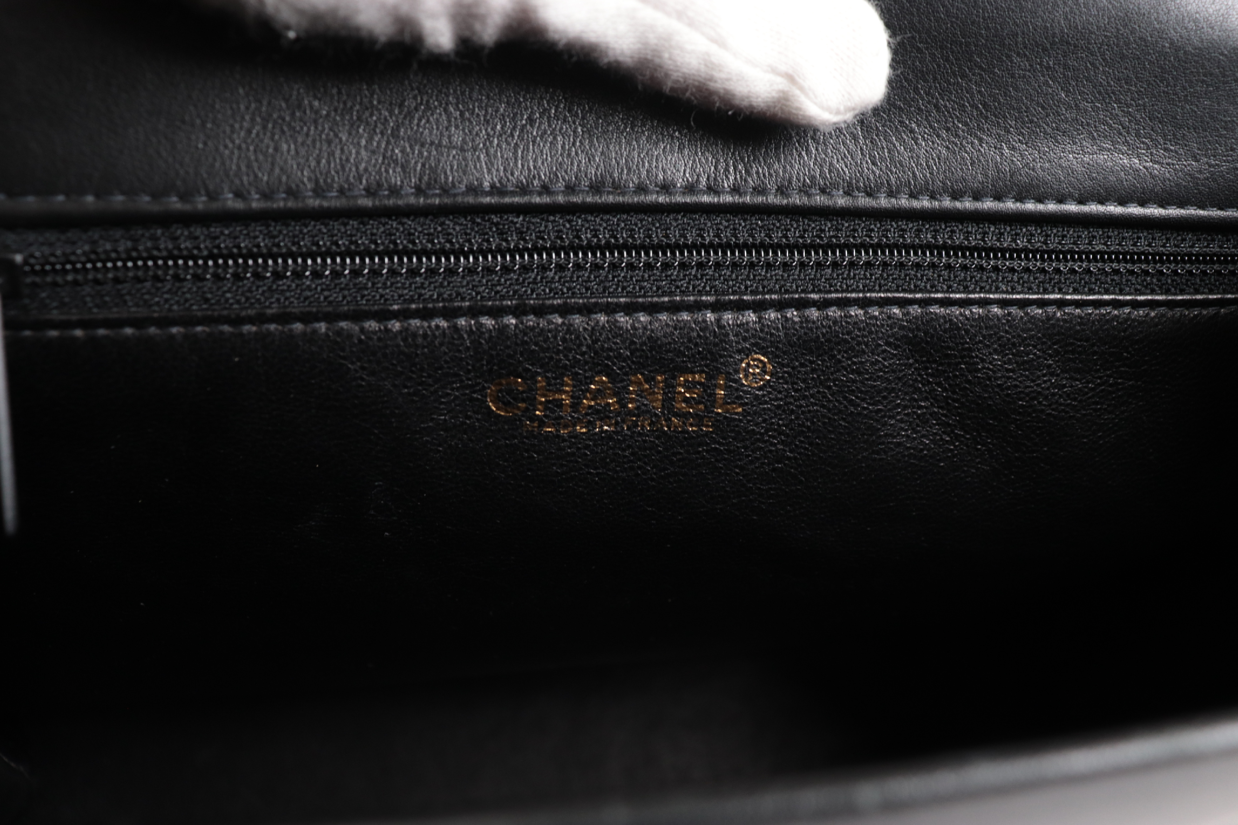 Logo Calfskin Tote Bag (Series 5) — view 8