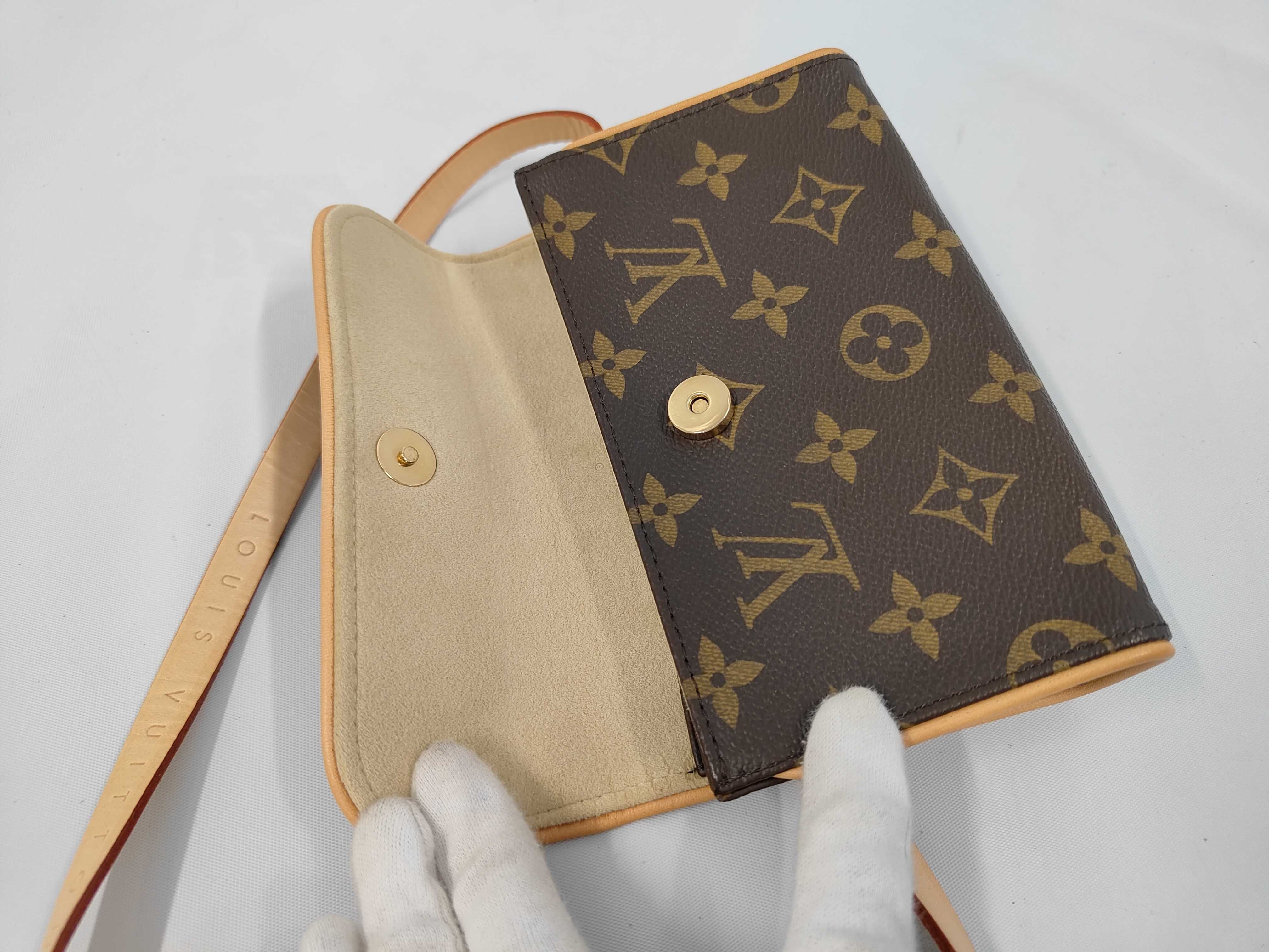 Monogram Pochette Florentine Shoulder Bag — view 7