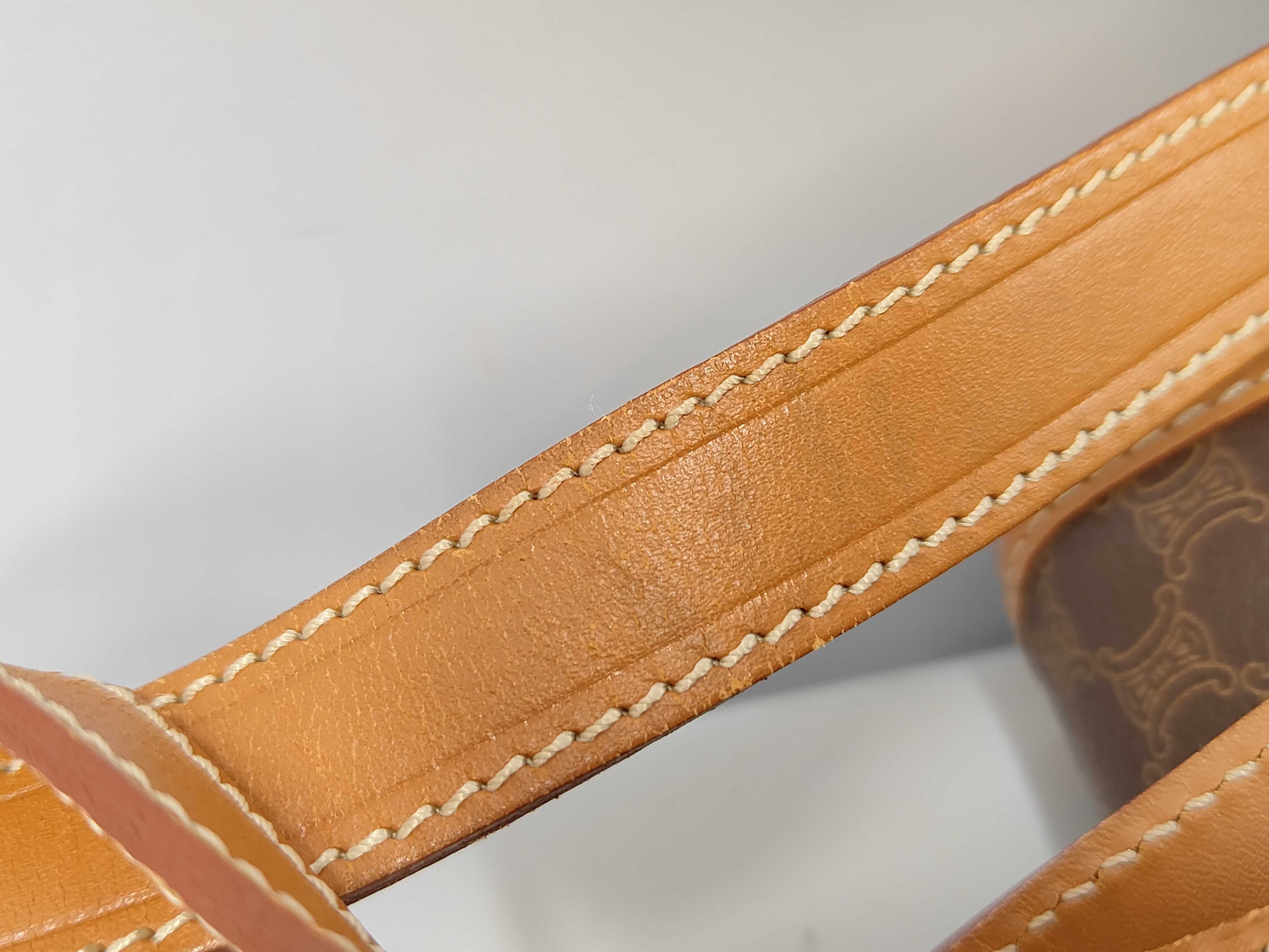 Macadam Backpack, Leather, Brown. — view 7