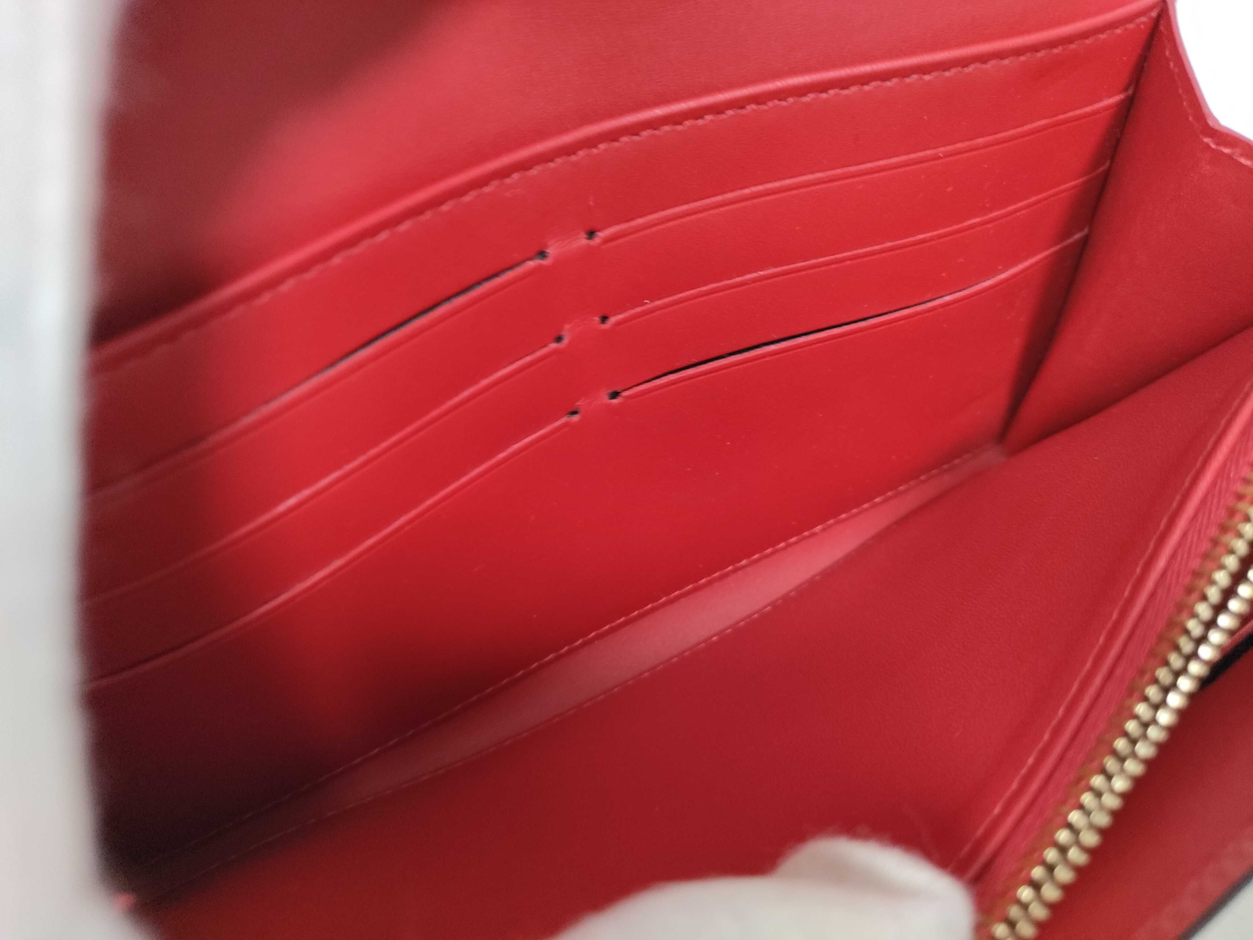 Vernis Louis Vuitton Vernis Sweet Monogram Portefeuille Sarah Long Wallet M90127 Pomme d'Amour Wallet — view 13