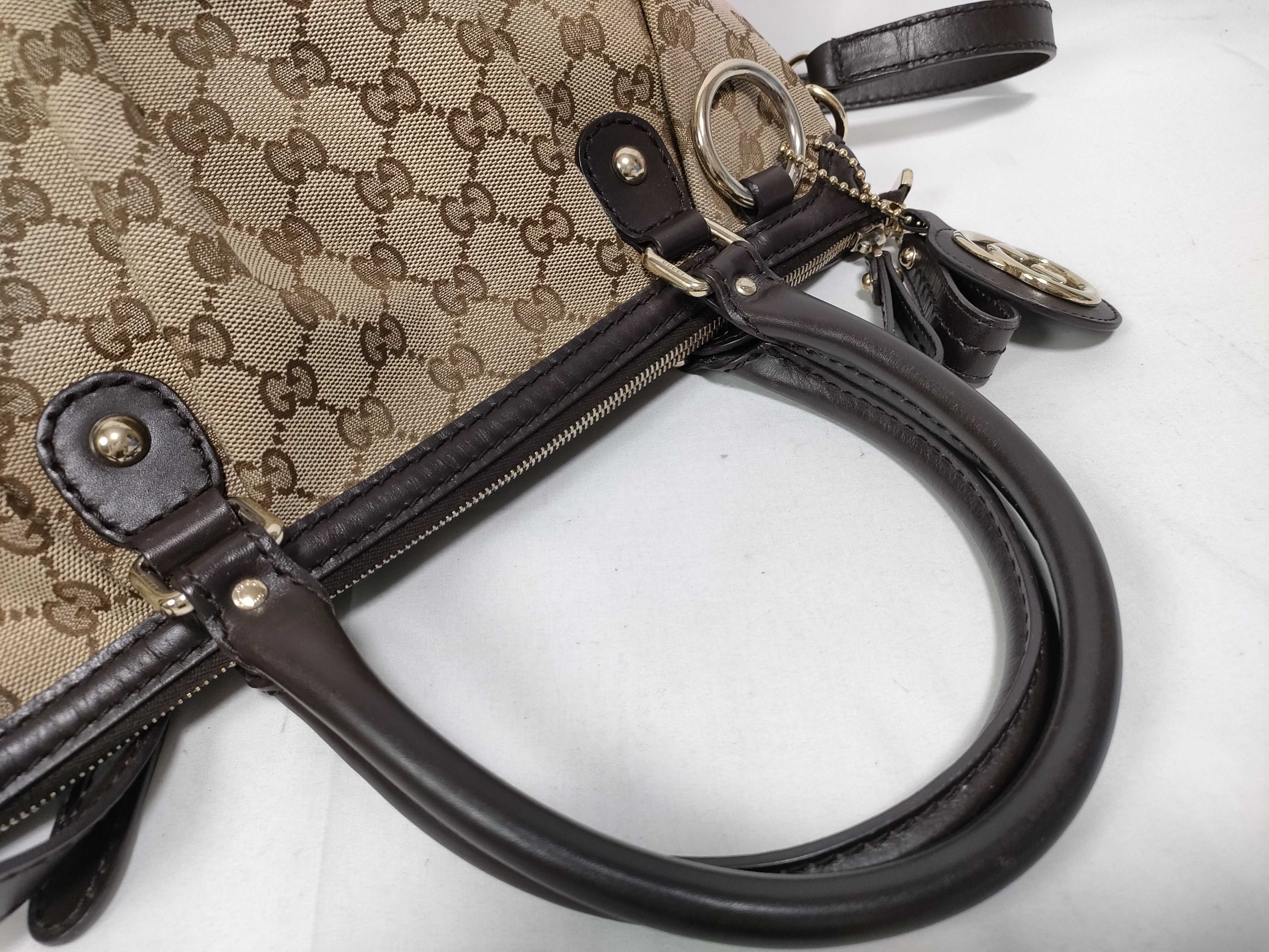 GG Canvas 2-Way Handbag Shoulder Bag — view 8