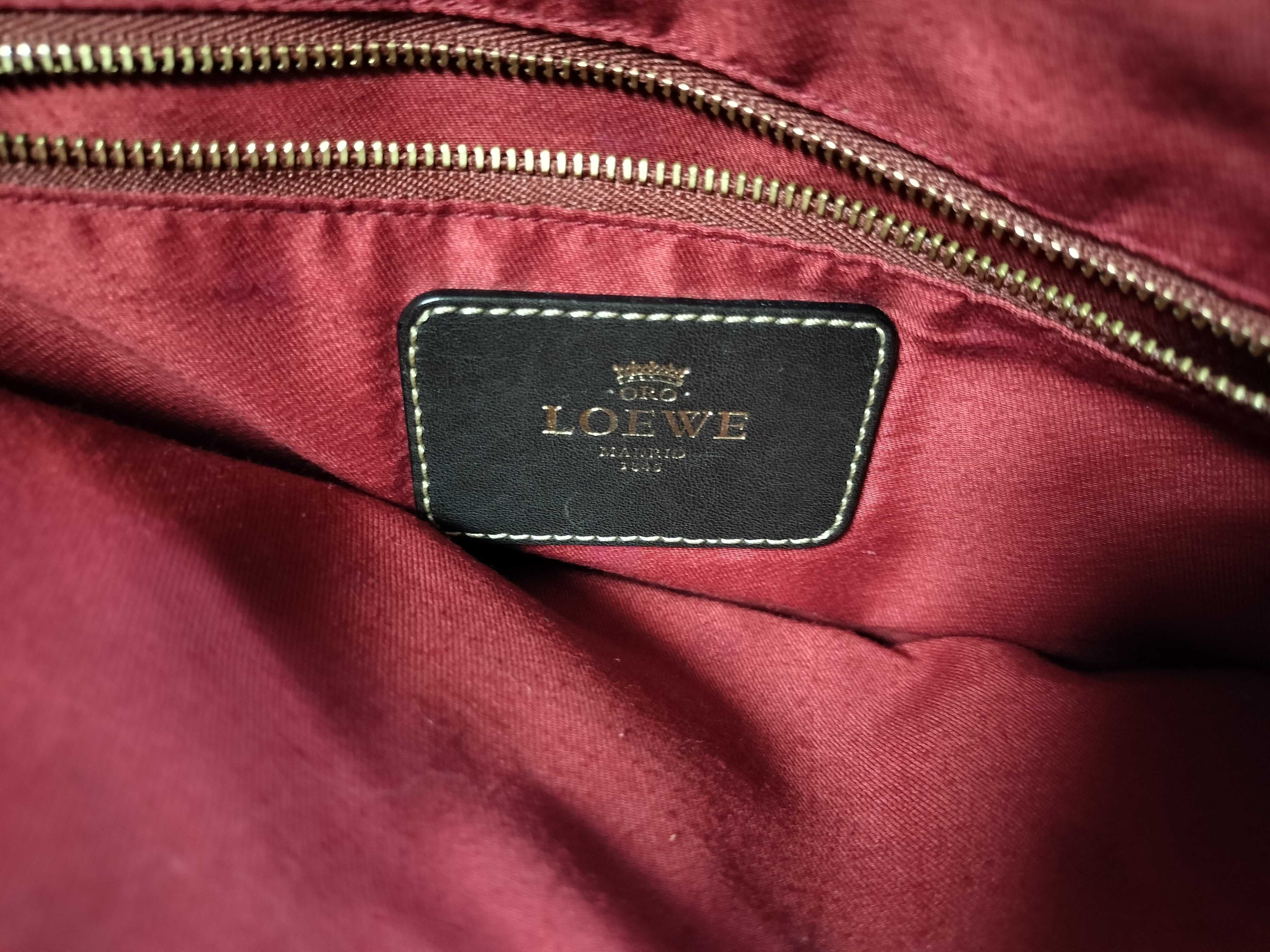 Leather Anagram Tote Bag — view 11