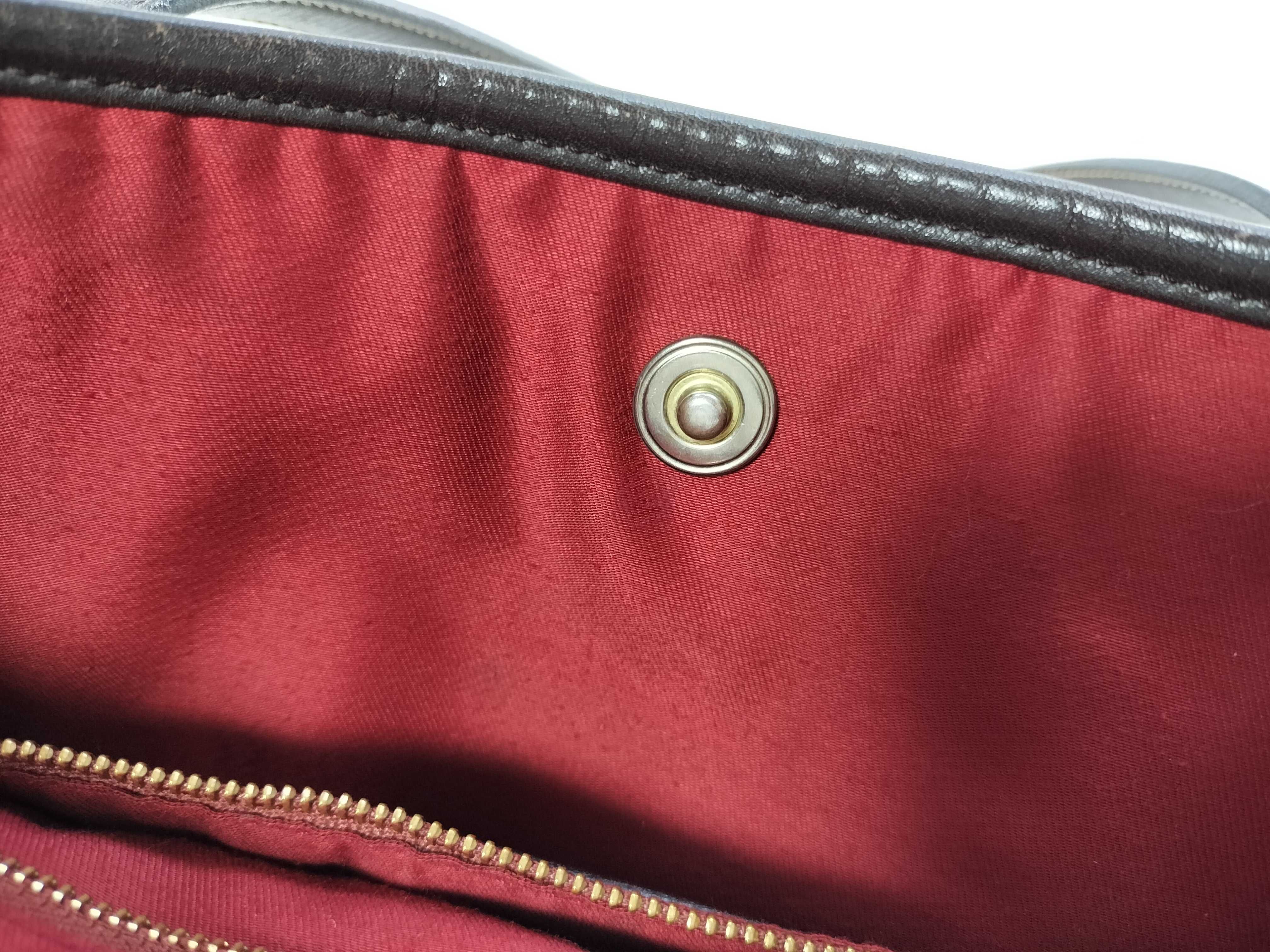 Leather Anagram Tote Bag — view 12