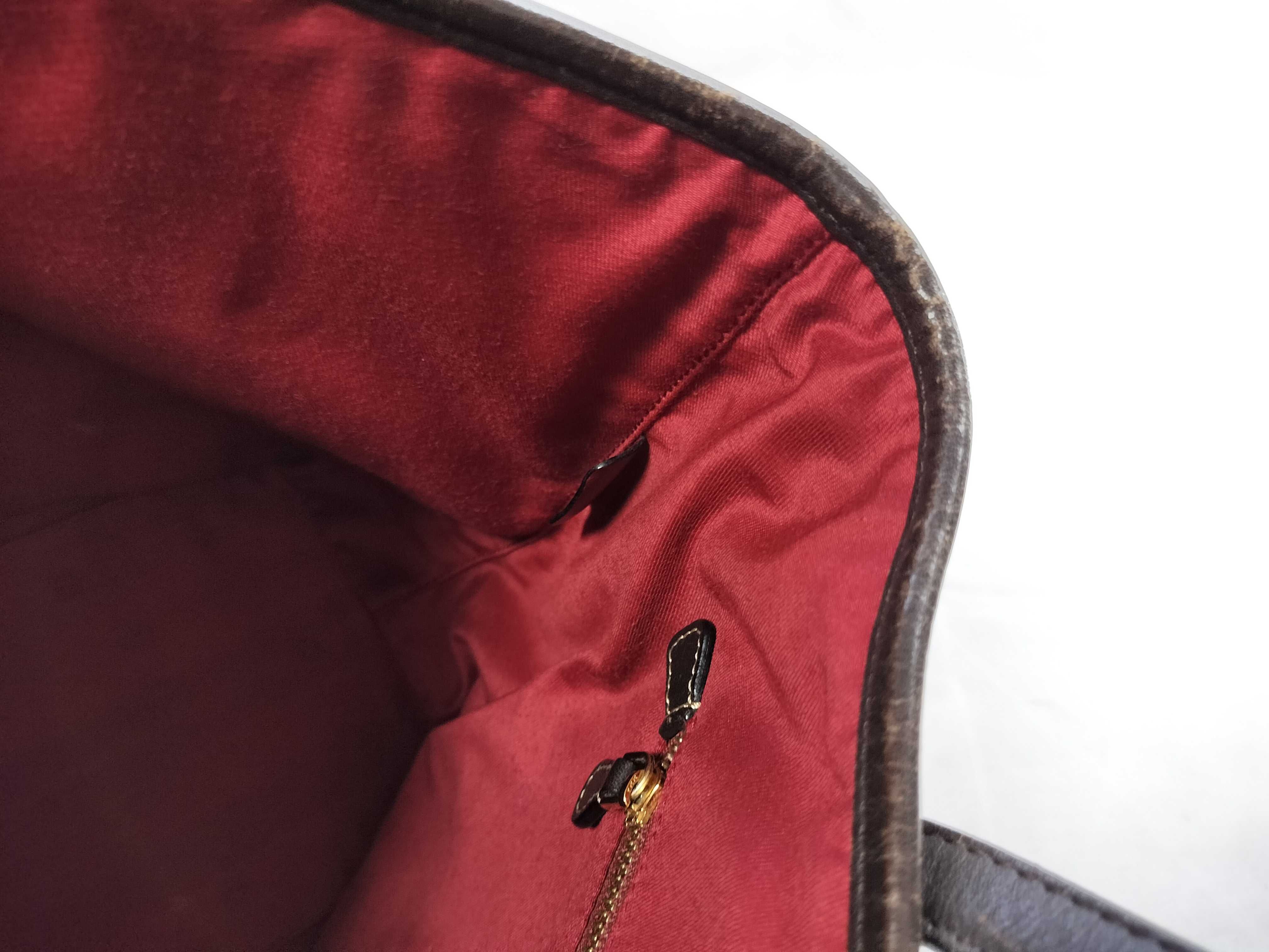 Leather Anagram Tote Bag — view 8