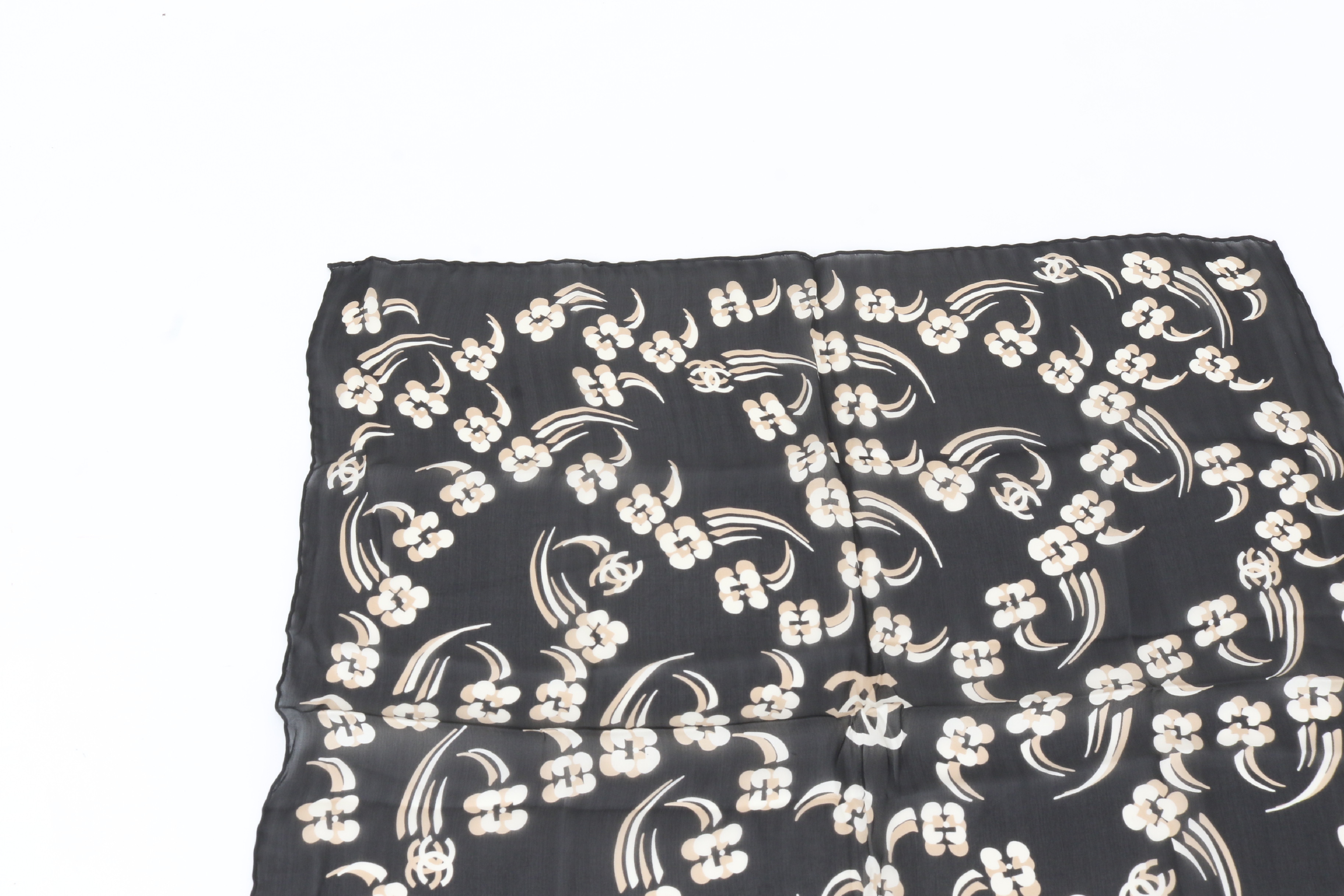 100% Silk Scarf and Other Accessories — view 2