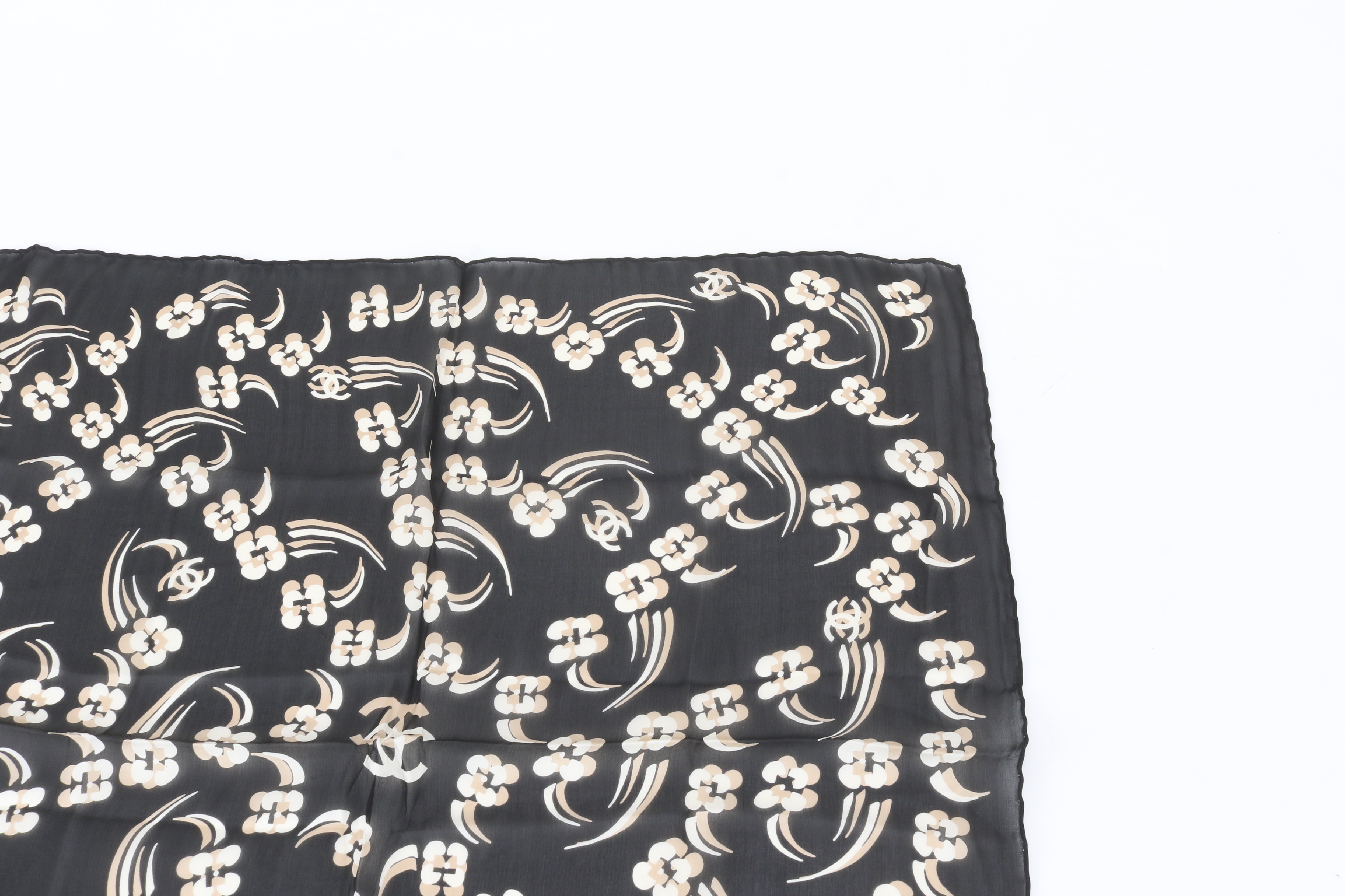 100% Silk Scarf and Other Accessories — view 3